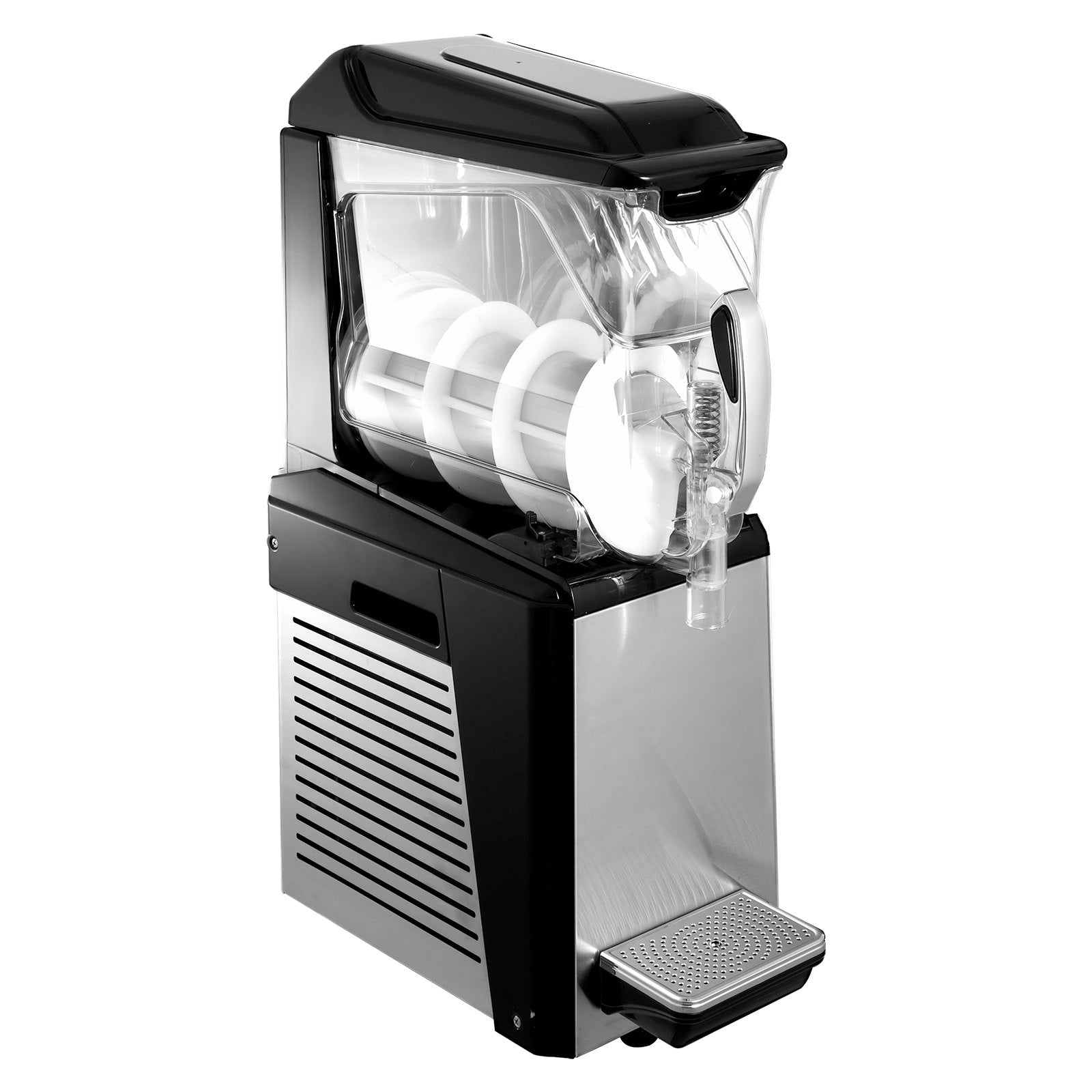 High-Capacity 10L Slushy Machine for Home & Commercial Use - 600W Frozen Drink Maker with Automatic Cleaning, Perfect for Cafes & Restaurants