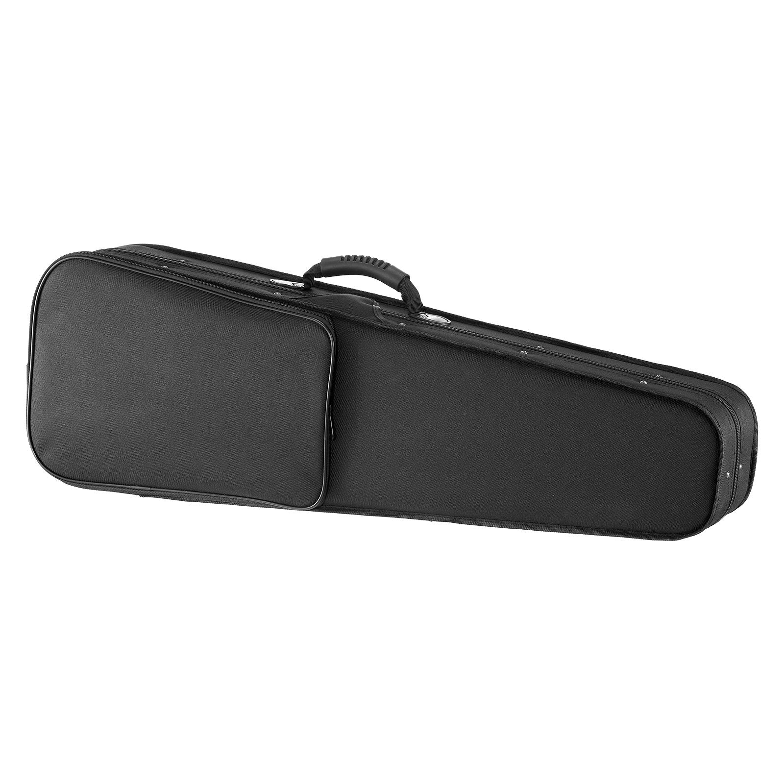 Premium 4/4 Violin Case - Waterproof Nylon, Lightweight, Plush Lining, Dual Straps, Anti-Scratch, Triangular Design for Travel & Protection