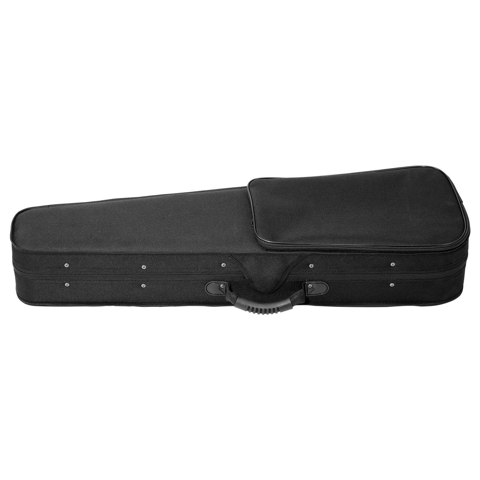 Premium 4/4 Violin Case - Waterproof Nylon, Lightweight, Plush Lining, Dual Straps, Anti-Scratch, Triangular Design for Travel & Protection