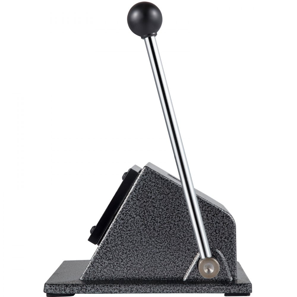 VEVOR Graphic Punch Die Cutter 1-3/4"/44mm Round Punch Die Cutter Cast Iron Manual Graphic Punch Press Button Badge Maker 0.05"/1.5mm Cut Thickness Graphic Die Cutter with Steel Blade for Badge Making