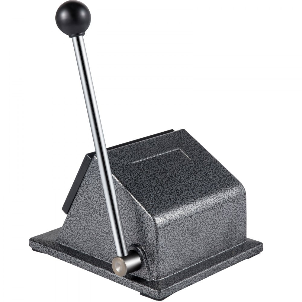 VEVOR Graphic Punch Die Cutter 1-3/4"/44mm Round Punch Die Cutter Cast Iron Manual Graphic Punch Press Button Badge Maker 0.05"/1.5mm Cut Thickness Graphic Die Cutter with Steel Blade for Badge Making