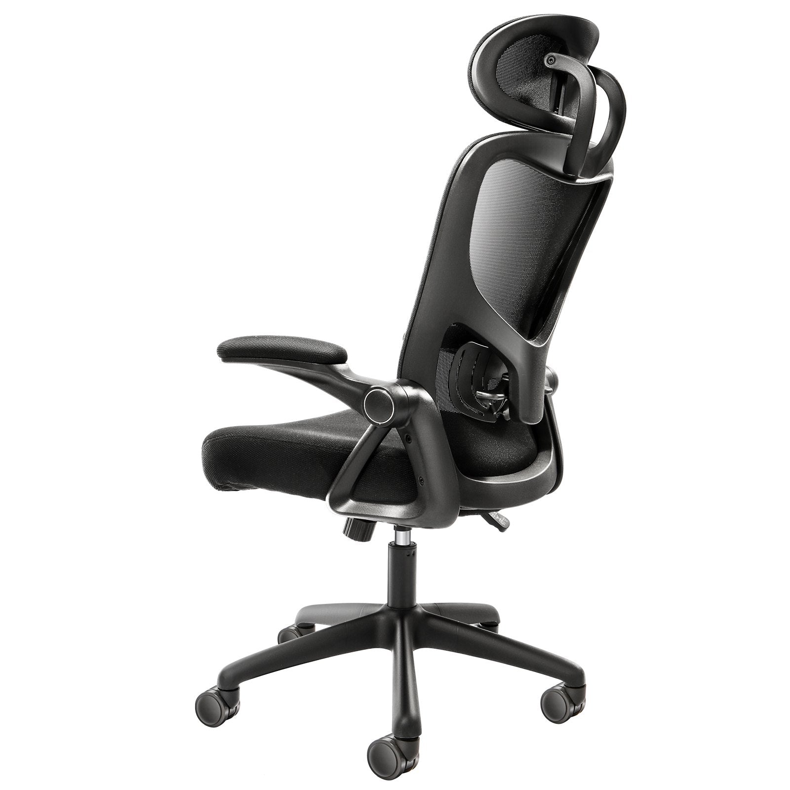 Ergonomic Office Chair with Adjustable Lumbar Support, High Back, 2D Armrest, Headrest for Home Office, Computer Desk Chair, 286 lbs Capacity
