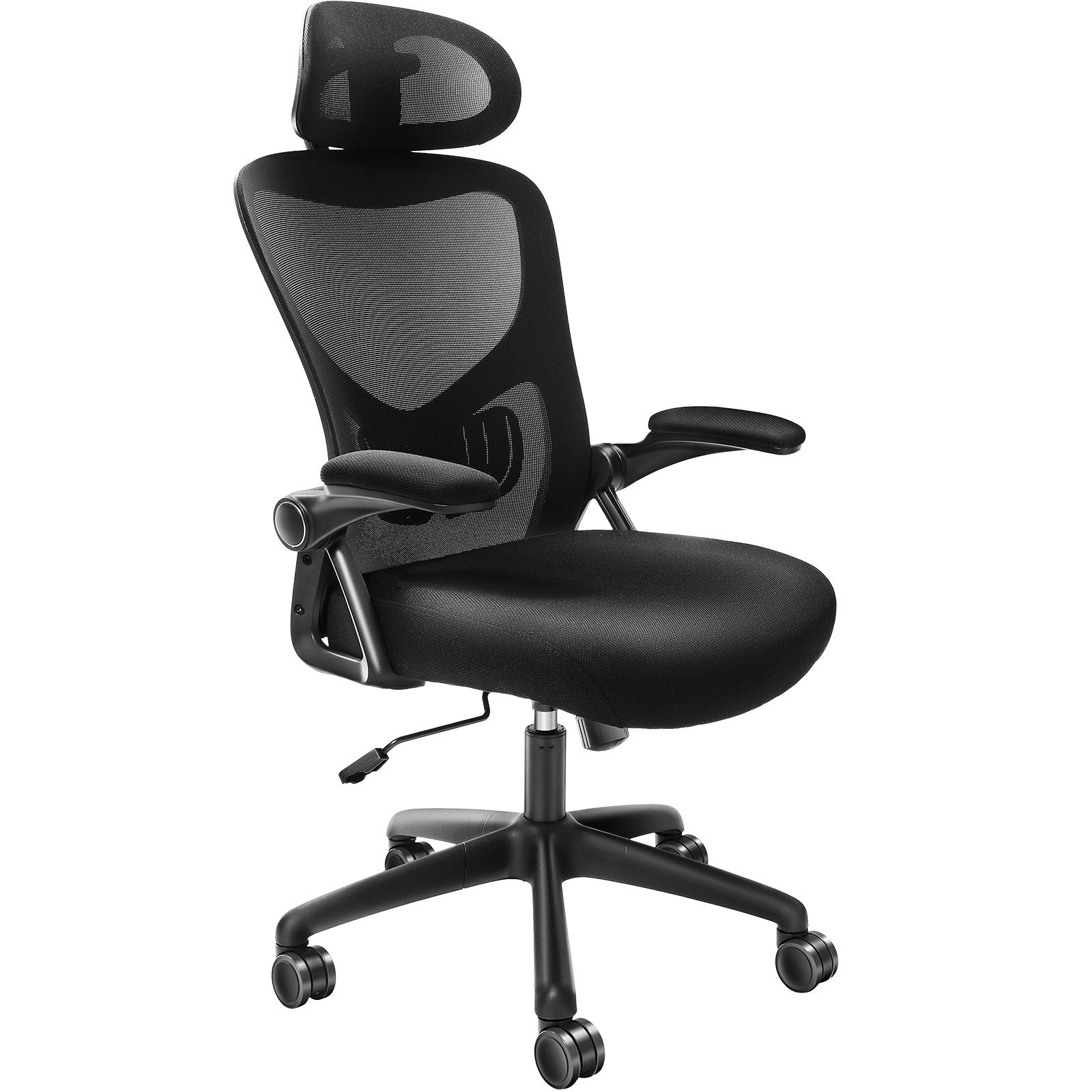 Ergonomic Office Chair with Adjustable Lumbar Support, High Back, 2D Armrest, Headrest for Home Office, Computer Desk Chair, 286 lbs Capacity