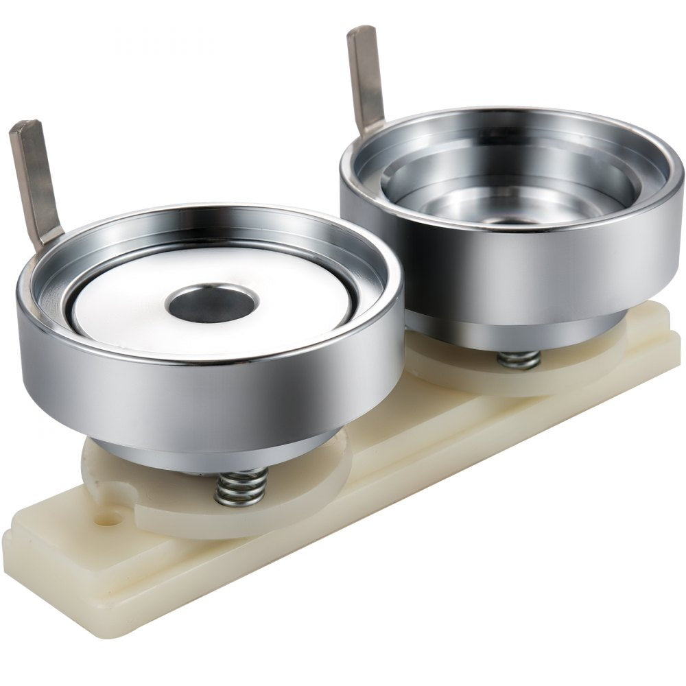 VEVOR Badge Punching Die 2-1/4 inch/58mm Round Punching Die with ABS Slide Button Die Carbon Steel Badge Maker Part Aluminum Alloy Core Compatible with Button Maker Making Machine for DIY Logo Badges