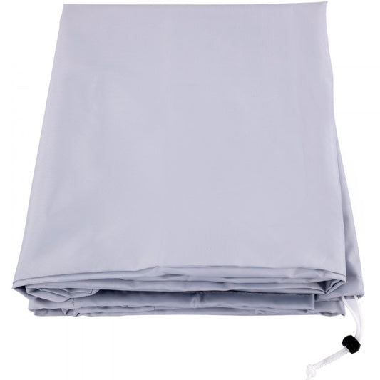 VEVOR Waterproof Boat Cover, 17'-19' Trailerable Boat Cover, Beam Width up to 102" v Hull Cover Heavy Duty 210D Marine Grade Polyester Mooring Cover for Fits V-Hull Boat with 5 Tightening Straps