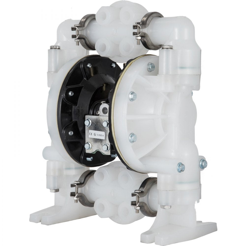 VEVOR Air-Operated Double Diaphragm Pump Chemical Industrial 1 Inch Inlet And Outlet