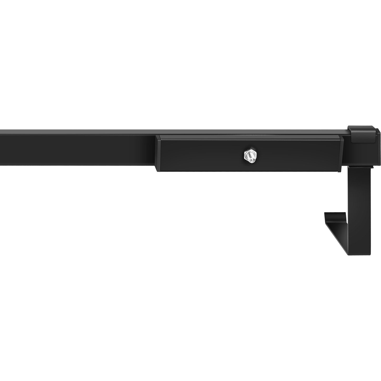 Heavy-Duty Black Window Box Hanger Bracket - 88lbs Capacity, 35.4"x7.8"x5.9" Iron Planter Mount for Flower Boxes, Durable & Easy to Install
