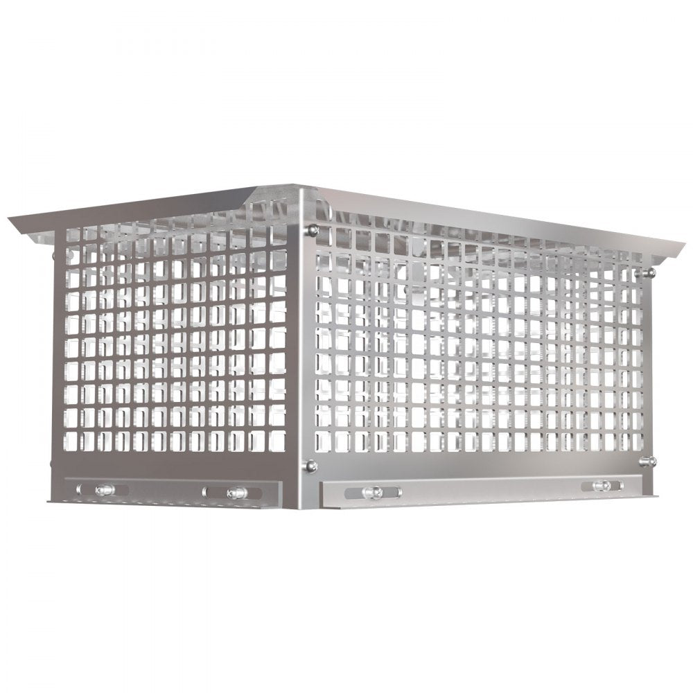 VEVOR Chimney Cap, 13" x 21" Flue Caps, 304 Stainless Steel Fireplace Chimney Cover, Adjustable Metal Spark Arrestor With Bolts Screws, Mesh Chimney Flue Cover for Outside Existing Clay Flue Tile