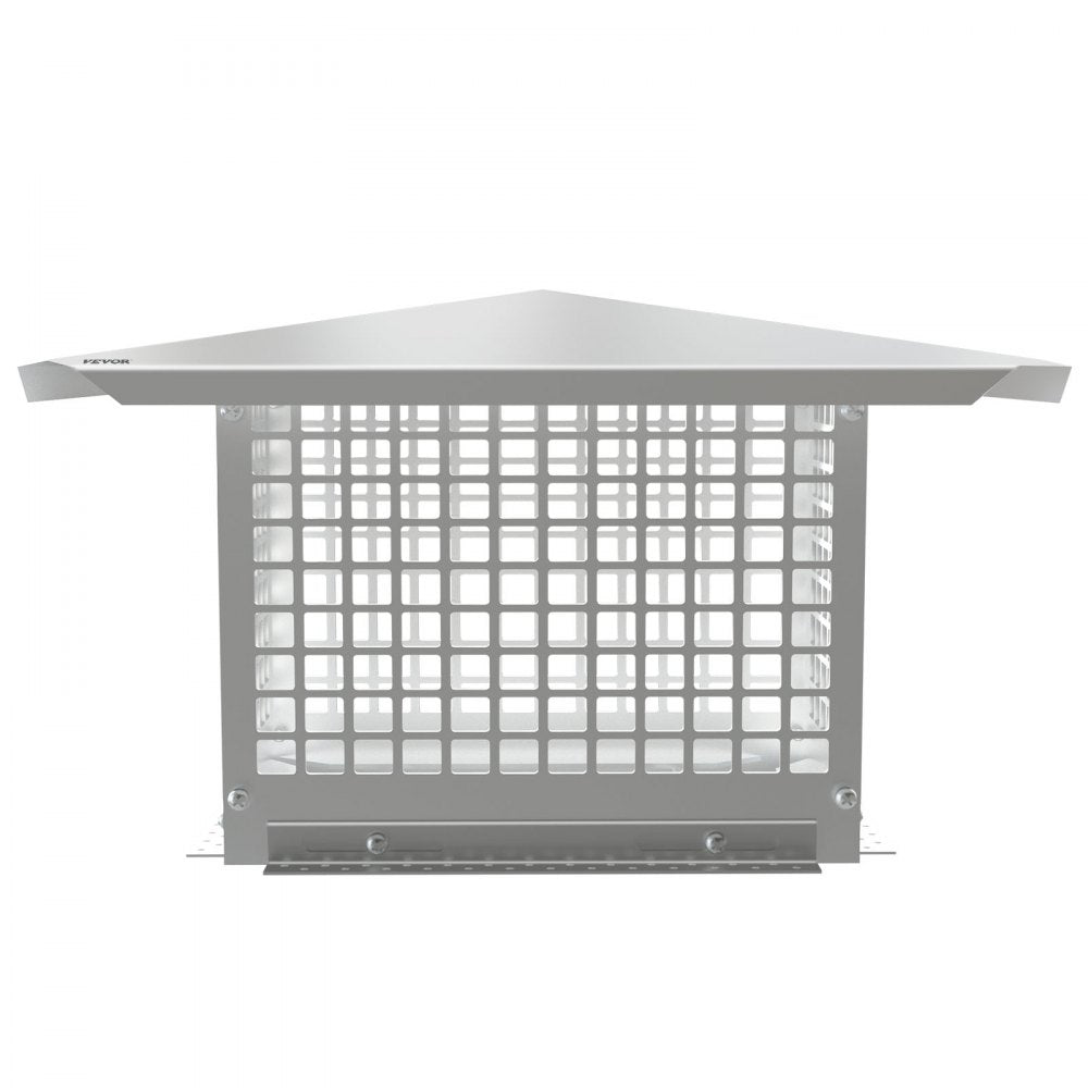VEVOR Chimney Cap, 8" x 13" Flue Caps, 304 Stainless Steel Fireplace Chimney Cover, Adjustable Metal Spark Arrestor With Bolts Screws , Mesh Chimney Flue Cover for Outside Existing Clay Flue Tile