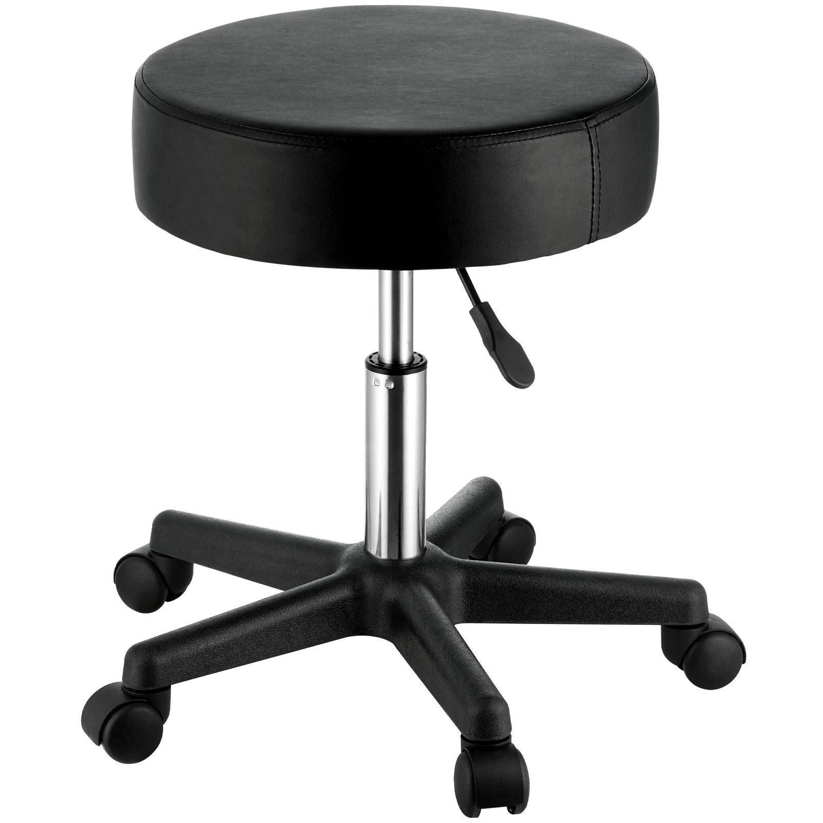 Ergonomic Rolling Stool with Wheels, 400 LBS Capacity, Adjustable Height, Ultra-Thick Cushion, Swivel Chair for Salon, Office, Home, Medical, Massage, Tattoo, Bar Use