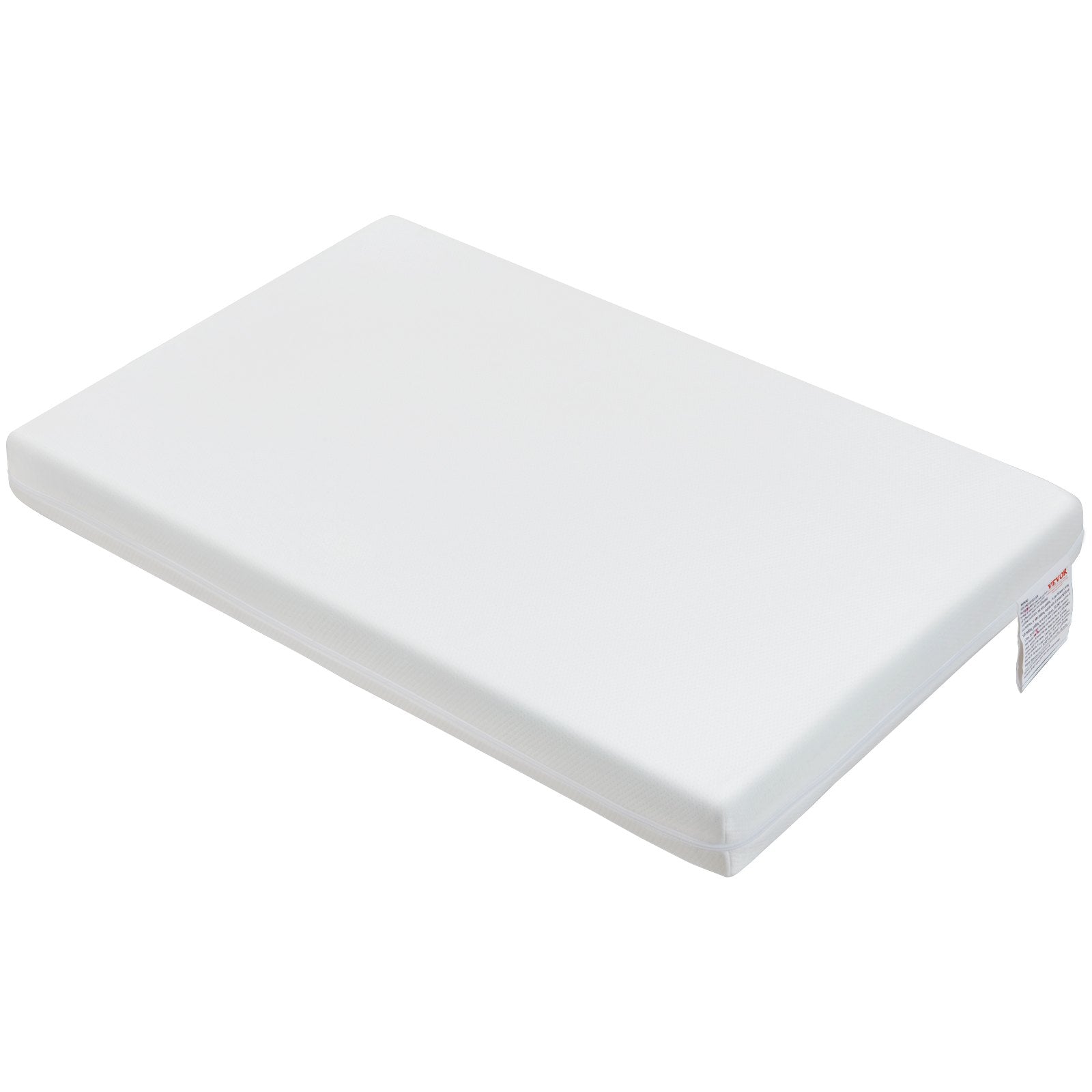 Breathable Crib Mattress with Memory Foam, Two-Sided Support for Infants & Toddlers, Includes 2 Waterproof Covers, 24x38x3.1 inches