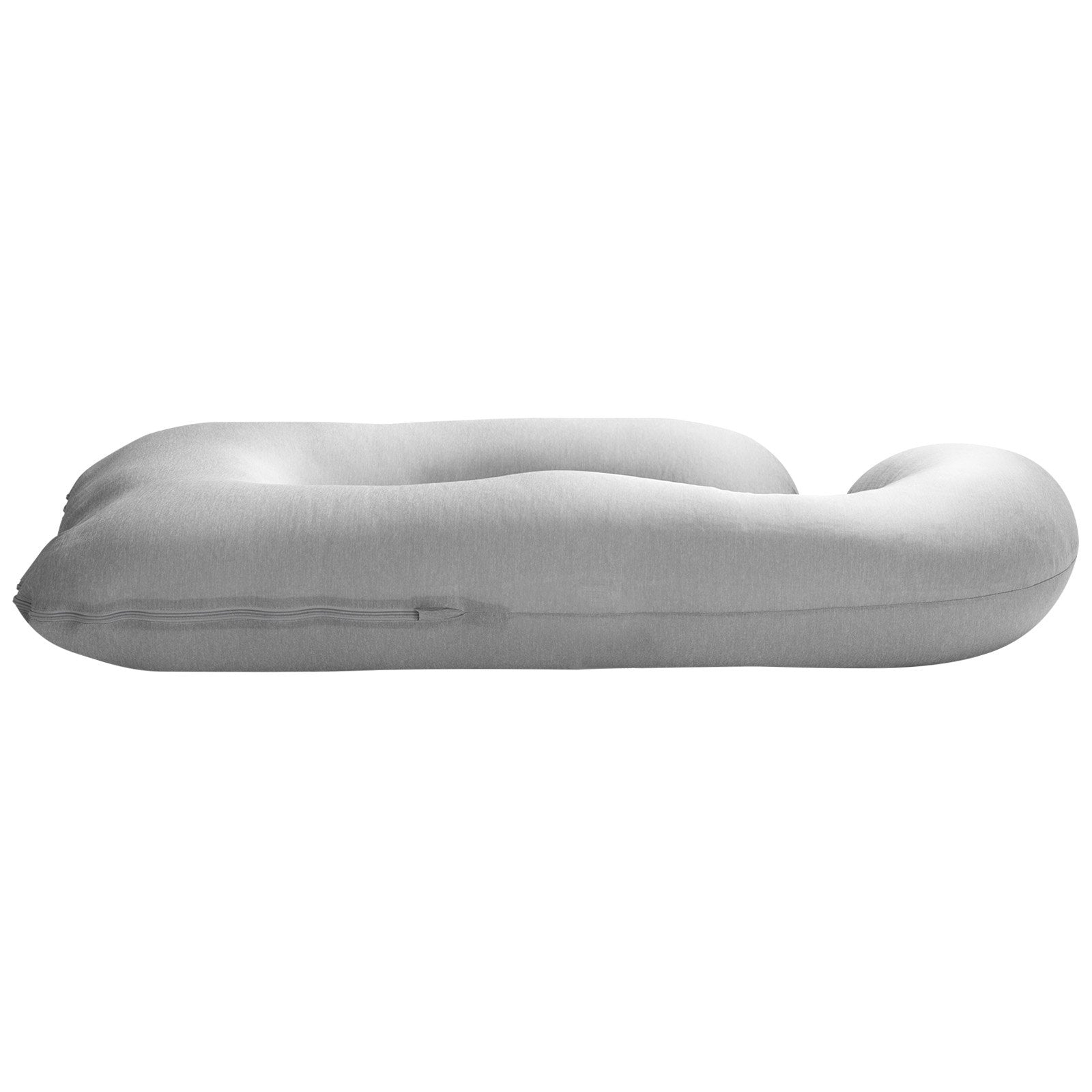 G-Shaped Maternity Pillow for Full-Body Comfort, Soft Jersey Cotton Cover, Removable & Washable, Ideal for Back, Belly, Hips, Legs Support