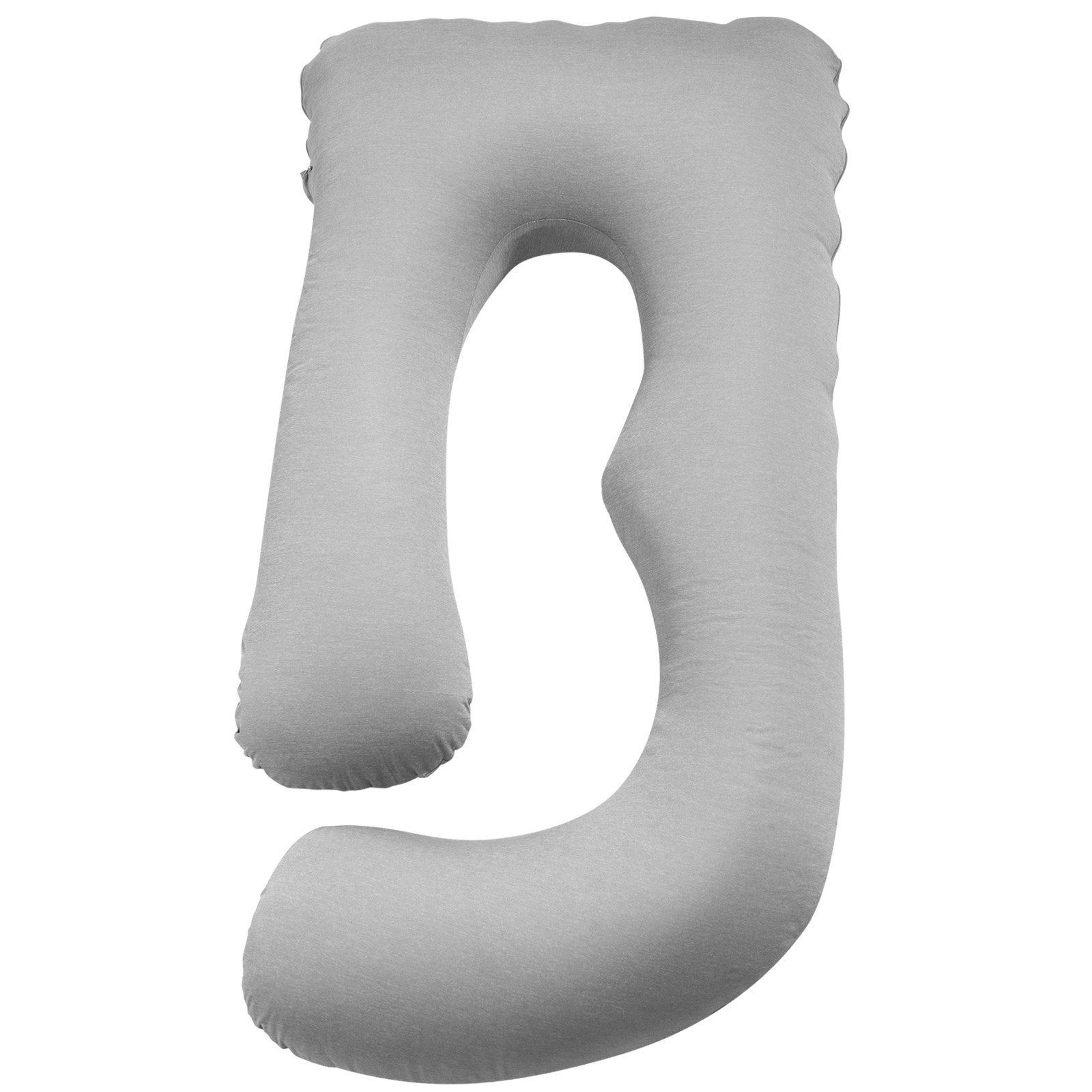 G-Shaped Maternity Pillow for Full-Body Comfort, Soft Jersey Cotton Cover, Removable & Washable, Ideal for Back, Belly, Hips, Legs Support