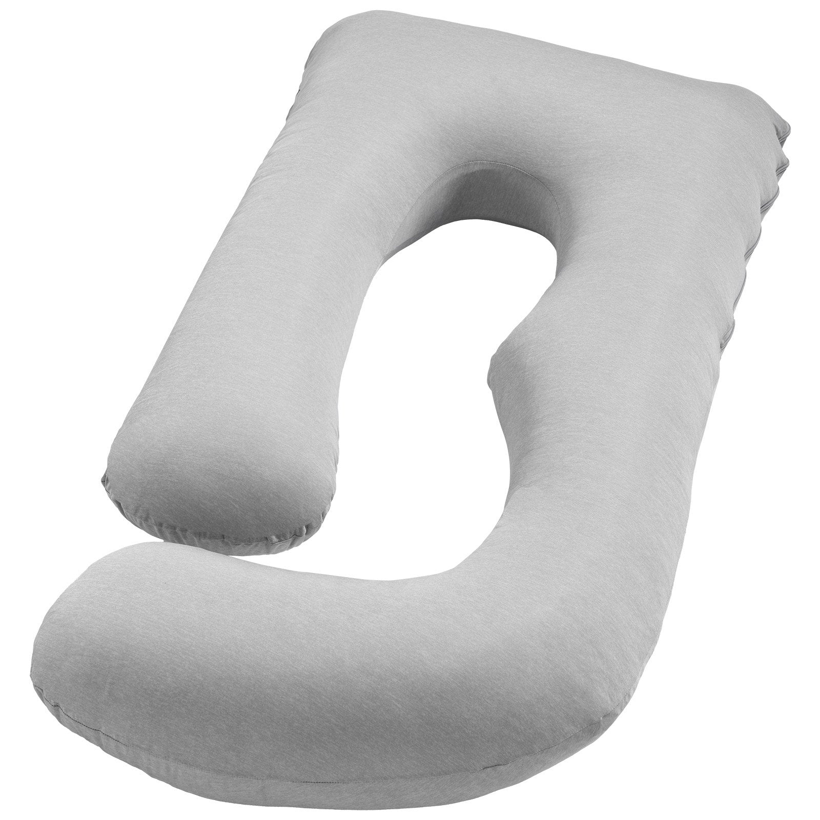 G-Shaped Maternity Pillow for Full-Body Comfort, Soft Jersey Cotton Cover, Removable & Washable, Ideal for Back, Belly, Hips, Legs Support