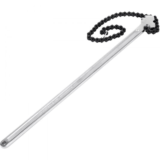 24 Inch Pipe Chain Wrench Heavy Duty 6.7 Inch Chain Wrench