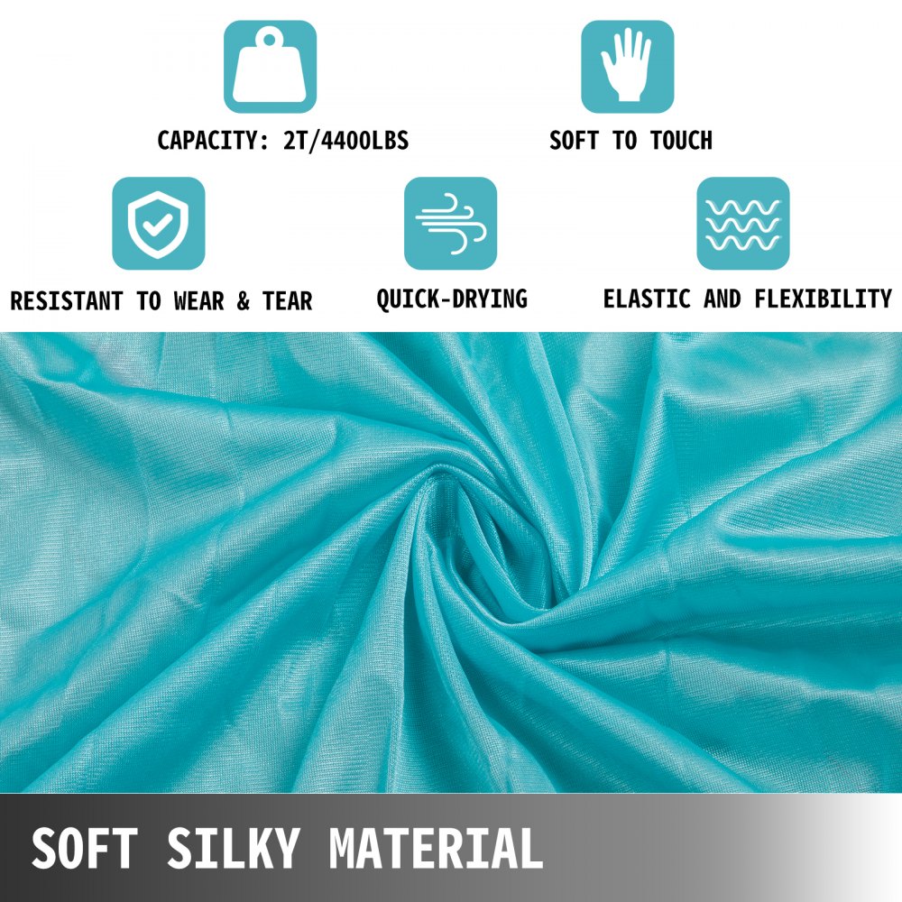 Aerial Silks Yoga Swing Kit 11 Yards Long Yoga Hammock For Aerial Yoga Fly Dance