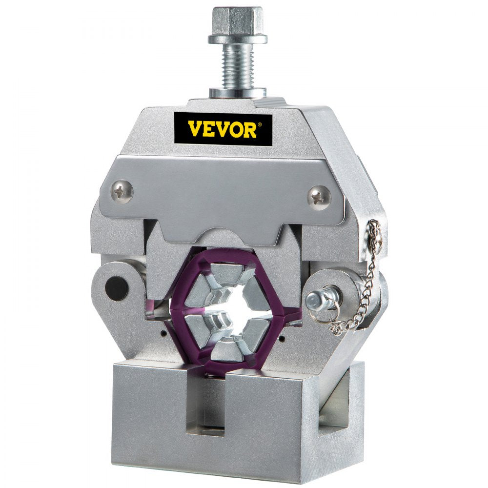 Manual Air Conditioning Hose Crimping Tool Kit with 4 Interchangeable Dies for AC Repair and Maintenance