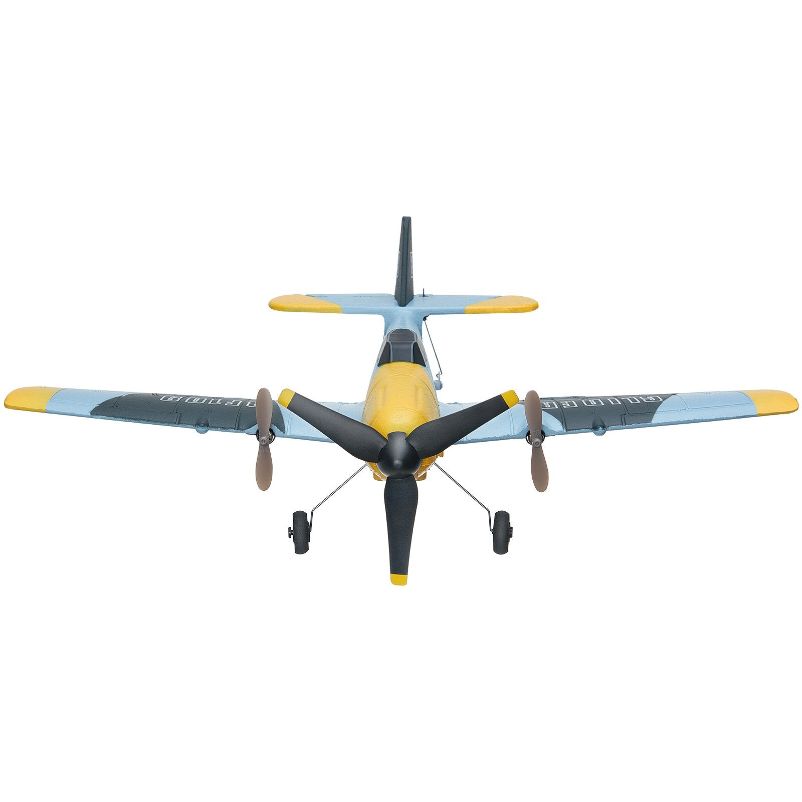 Experience Thrilling Flights with 2.4GHz 3-Channel WWII Fighter RC Plane, 6-Axis Gyro Stabilizer, Dual Batteries, Perfect for All Ages and Skill Levels