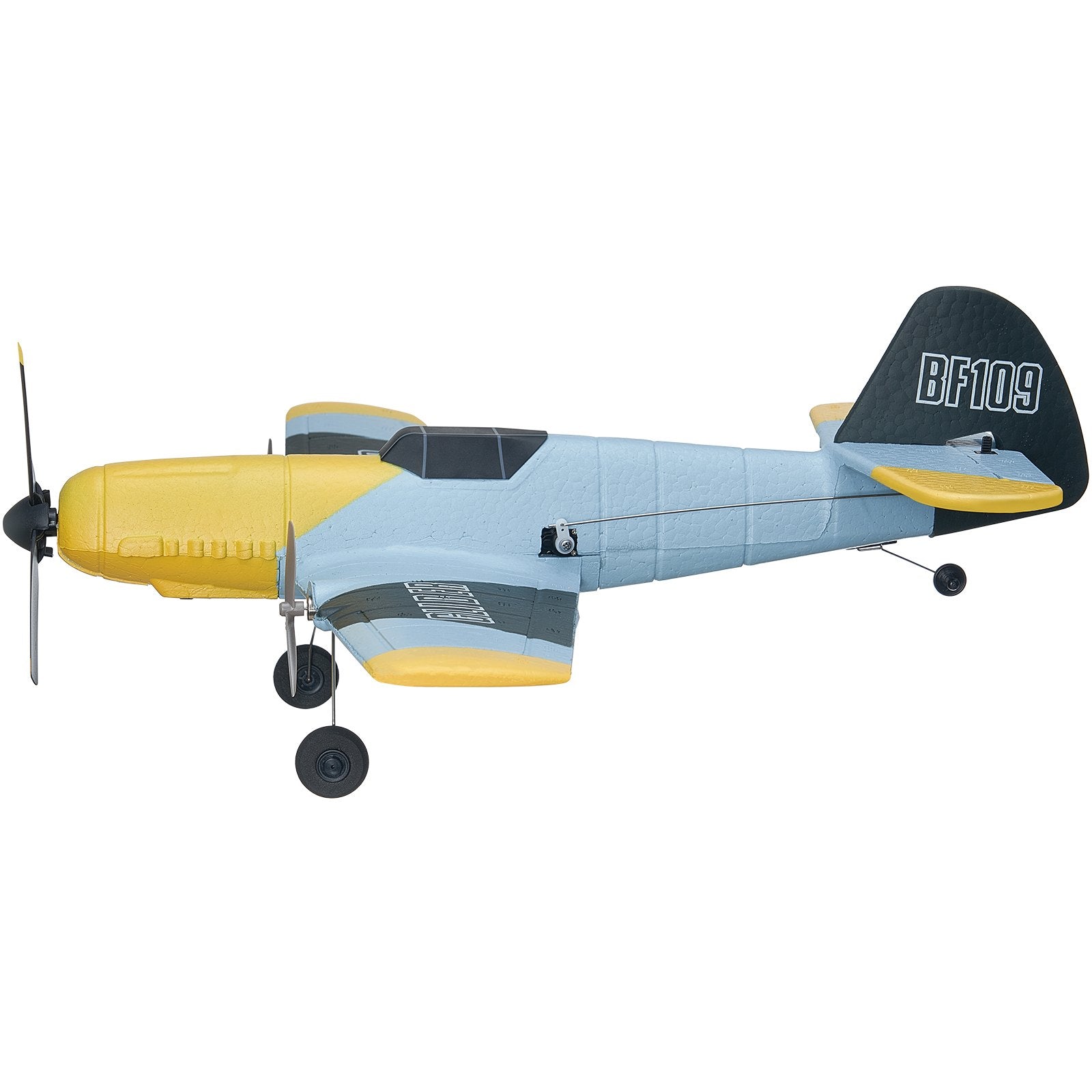 Experience Thrilling Flights with 2.4GHz 3-Channel WWII Fighter RC Plane, 6-Axis Gyro Stabilizer, Dual Batteries, Perfect for All Ages and Skill Levels