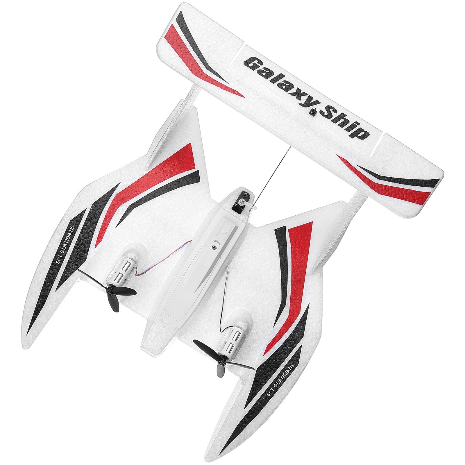 Amphibious RC Airplane with 6-Axis Gyro & 2.4GHz Control - Perfect for Beginners, Kids & Adults, Includes 2 Batteries, 3-Channel Glider Toy