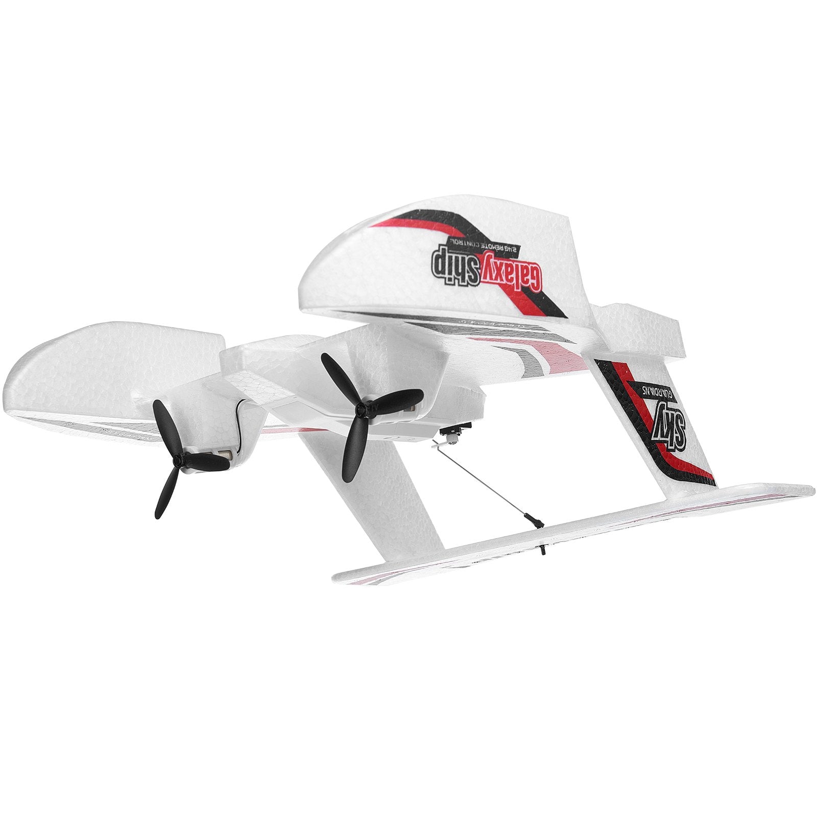 Amphibious RC Airplane with 6-Axis Gyro & 2.4GHz Control - Perfect for Beginners, Kids & Adults, Includes 2 Batteries, 3-Channel Glider Toy