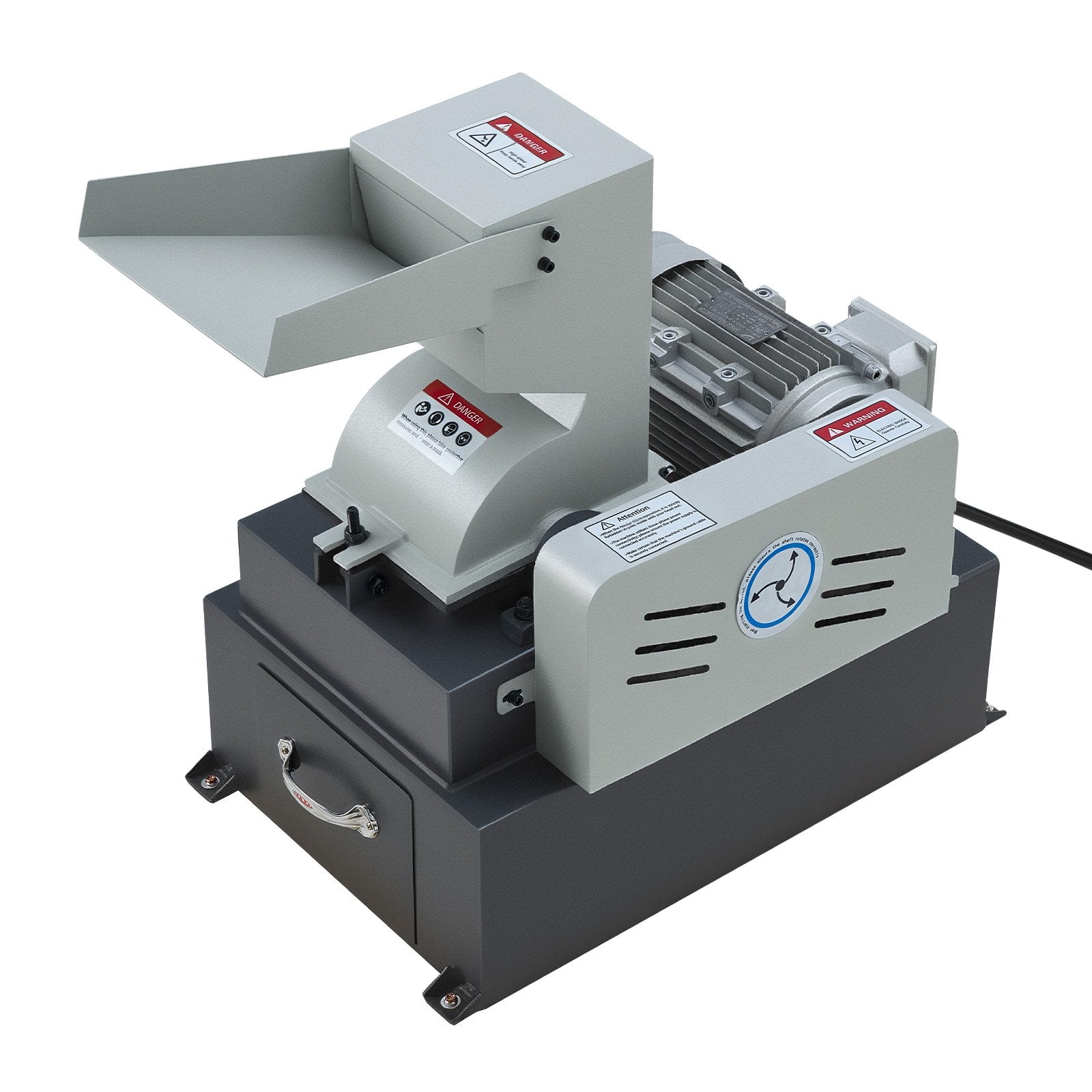 Electric Hammer Crusher 3KW 220V for Efficient Rock and Glass Crushing, 400-600 kg/h Capacity, Coal Milling Machine with Multiple Sieve Screens