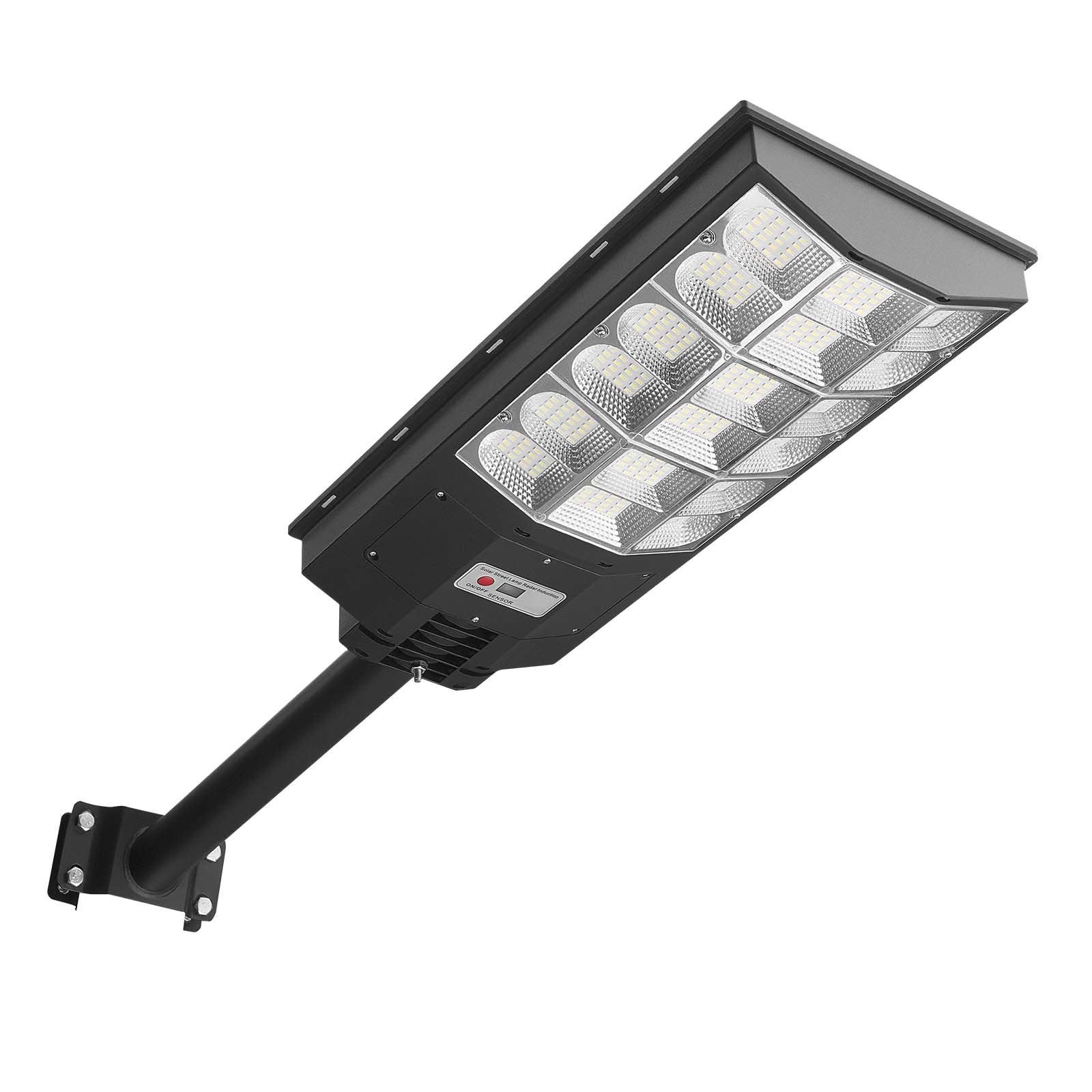 High-Power 12000W Solar Street Light, 900000LM, IP65 Waterproof LED Security Lamp with Motion Sensor for Outdoor Parking Lots, Driveways, and Yards