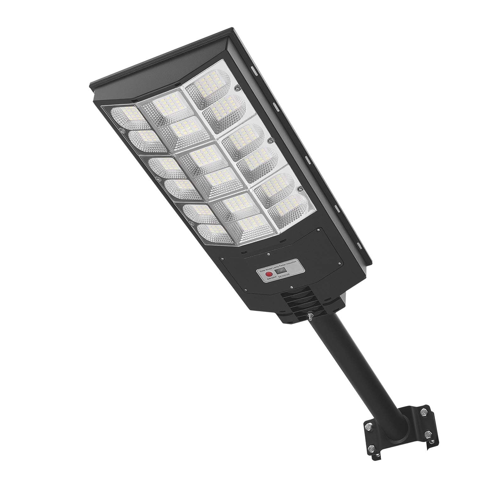 High-Power 12000W Solar Street Light, 900000LM, IP65 Waterproof LED Security Lamp with Motion Sensor for Outdoor Parking Lots, Driveways, and Yards