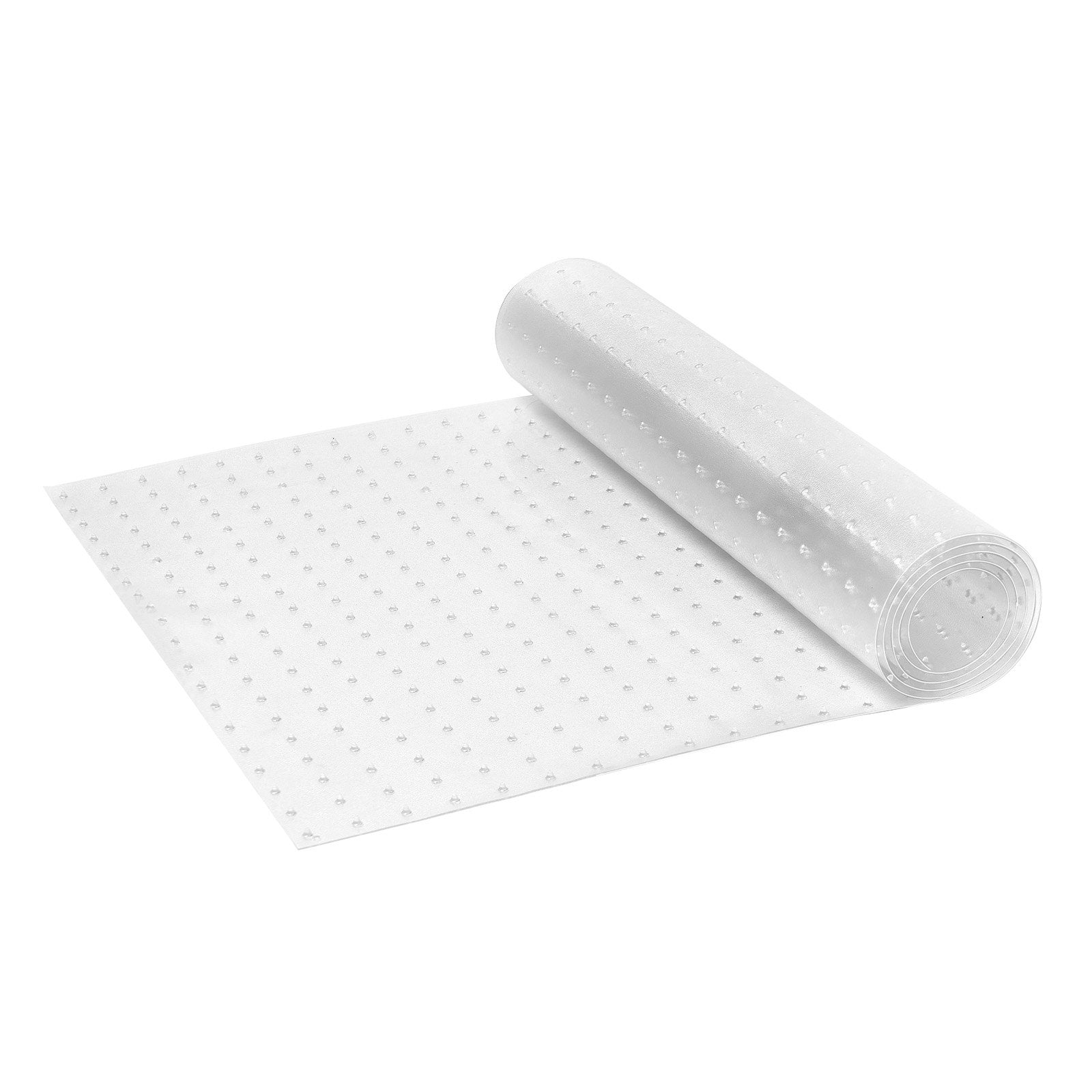 Transparent PVC Cat Scratch Guard Carpet Protector - 24"x6' Anti-Slip, Easy-Cut Mat for Doorways, Pet-Friendly Scratch-Proof Shield