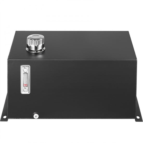Hydraulic Reservoir Oil Tank Fuel Tank 10 Gal Steel with Filter & Temp Gauge