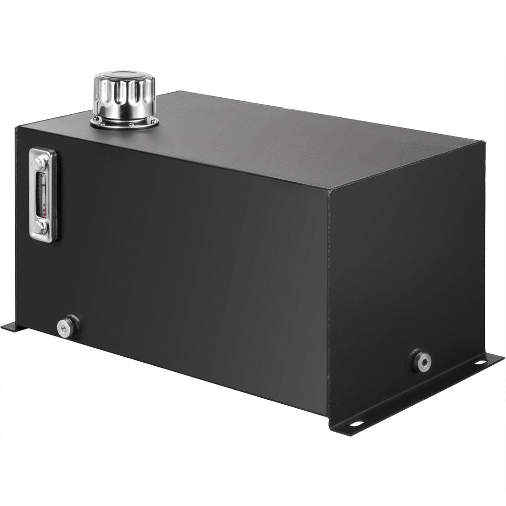 Hydraulic Reservoir Oil Tank Fuel Tank 10 Gal Steel with Filter & Temp Gauge