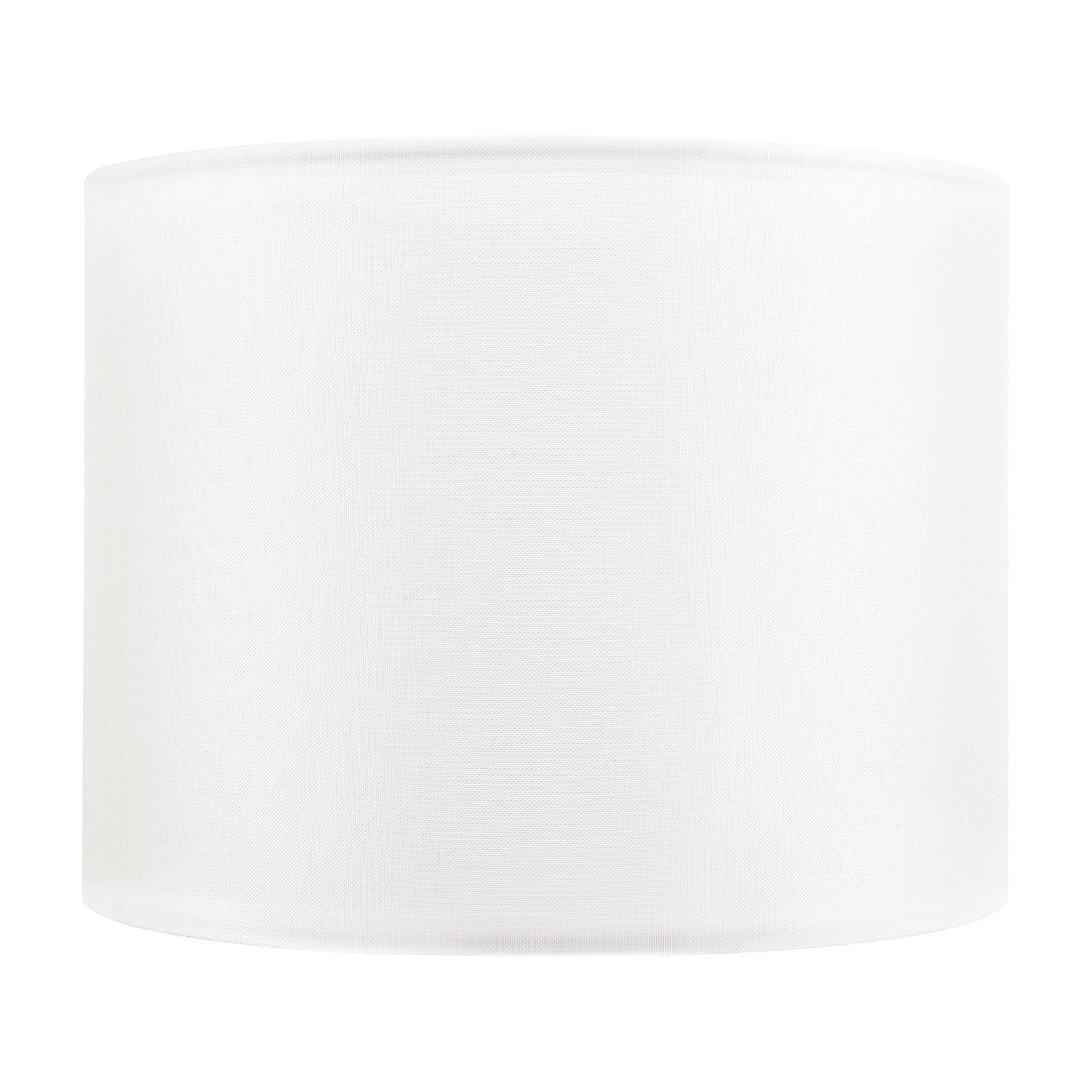 Set of 2 Off-White Drum Lamp Shades, 13"x13"x10", Linen for Table/Floor Lamps & Pendant Lights with Easy Assembly & Elegant Design