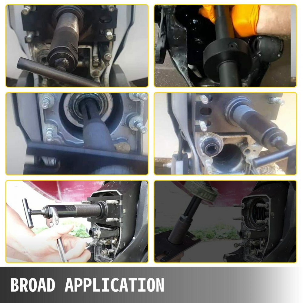 Comprehensive Gimbal Bearing Installer, Puller, and Alignment Tool Set for OMC and Volvo Boats