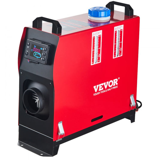 VEVOR Diesel Heater 12V Diesel Air Heater Muffler 8KW Diesel Heater with LCD Thermostat Monitor & Remote Control for Car Trucks and Motor-Home