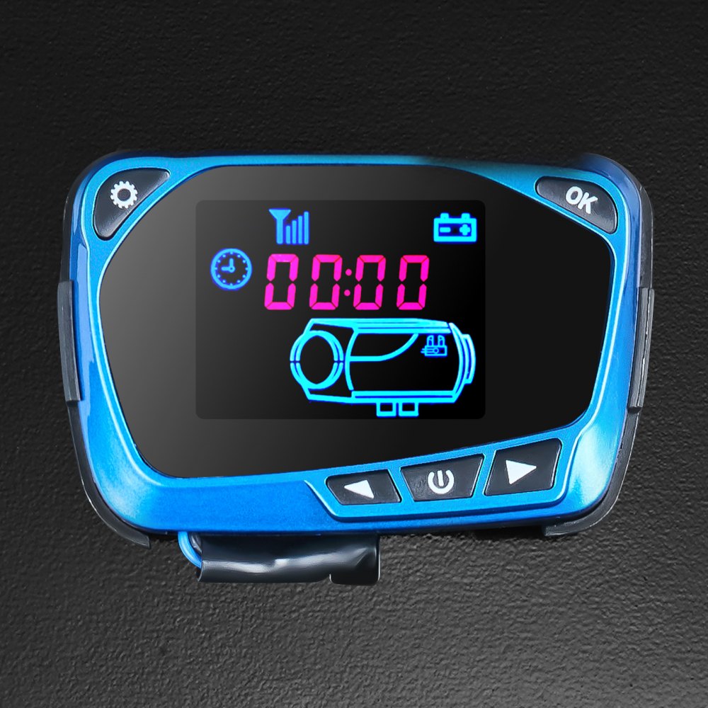 VEVOR 8KW Diesel Air Heater Muffler Diesel Heater 12V 8000W Diesel Parking Heater Remote Control Remote Control with LCD Switch for Car Bus Trucks Motor-Home and Boats