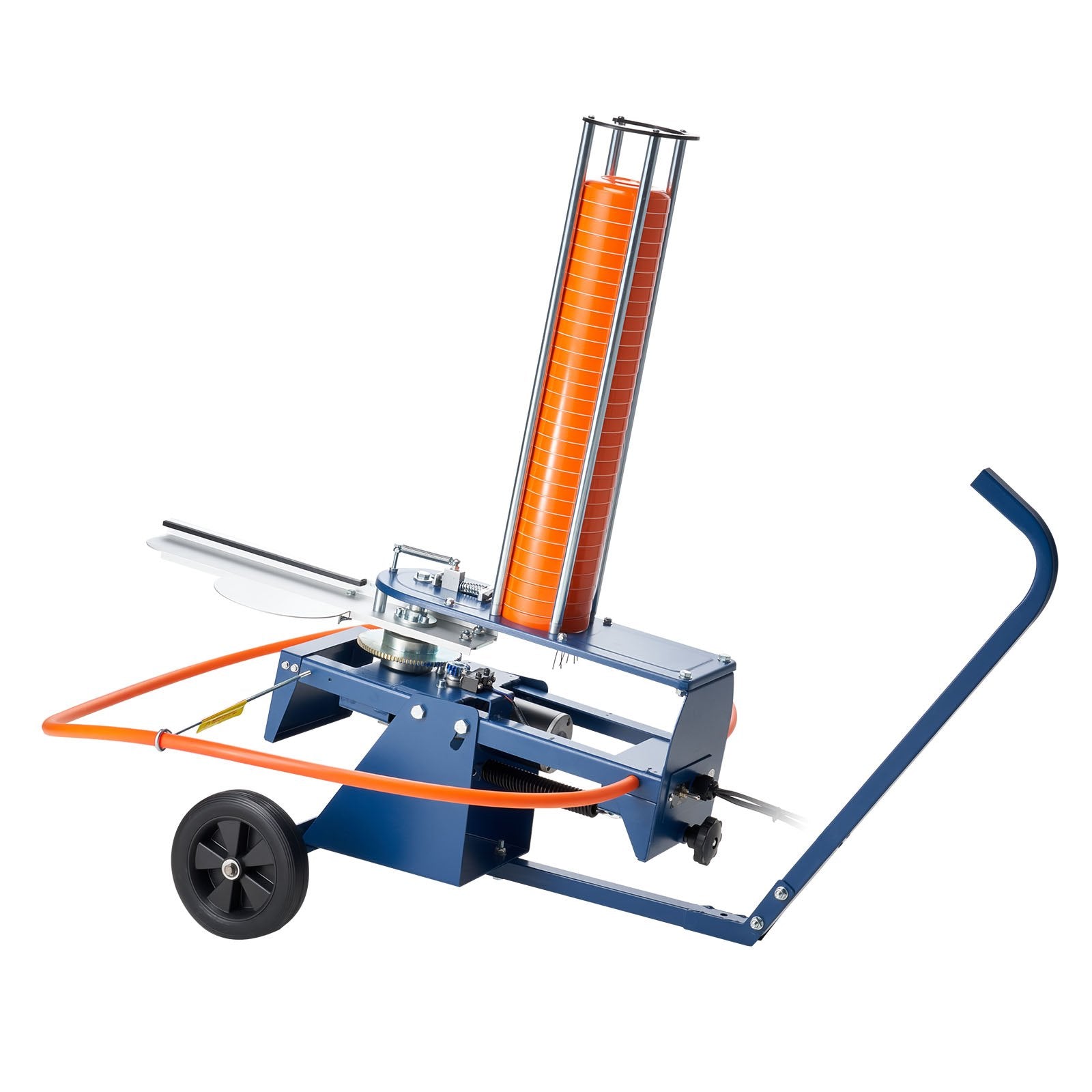 Effortless Clay Target Thrower: 50 Clays Capacity, 55+ Yards Range, Adjustable Angle, Portable Skeet & Trap Launcher with Foot Pedal