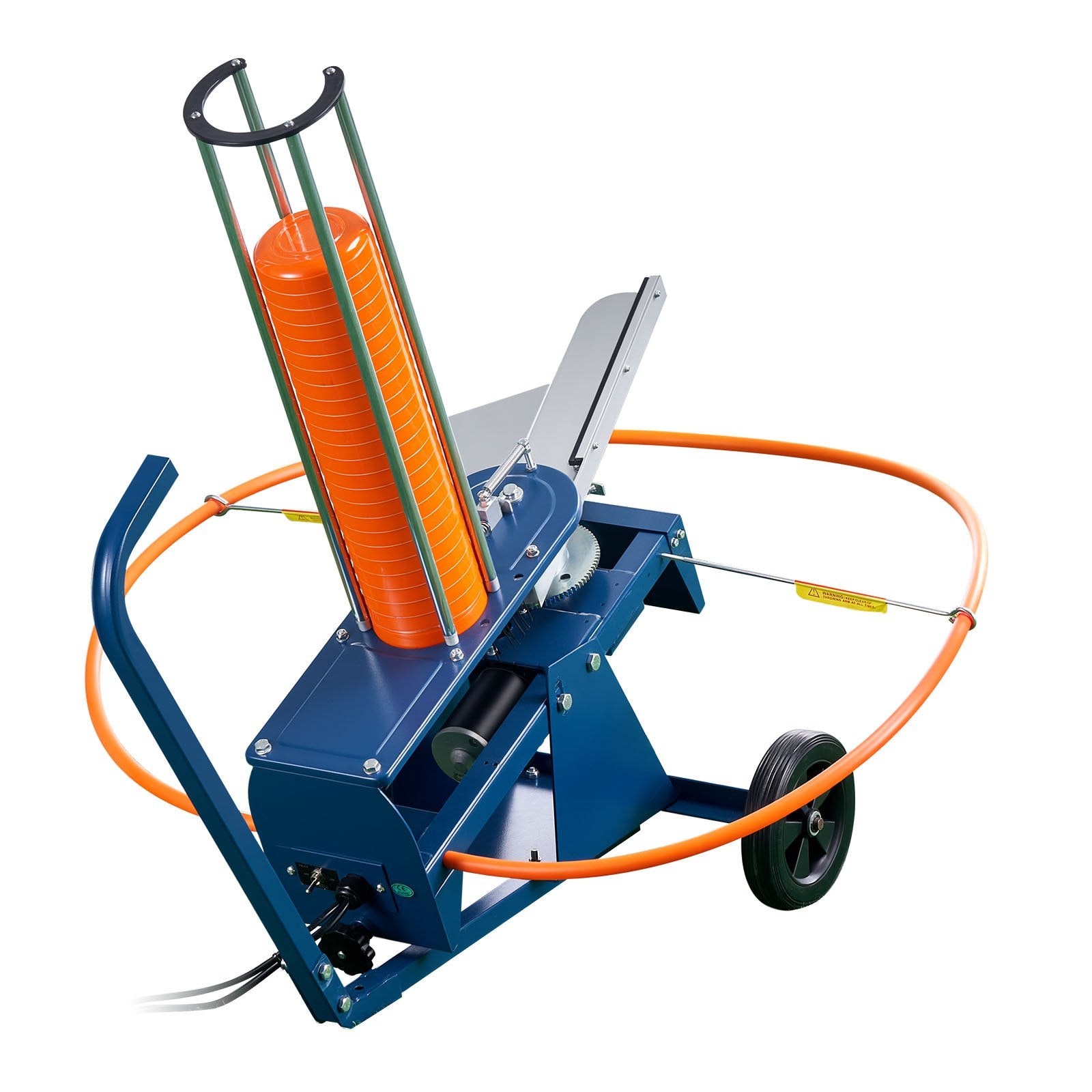 Effortless Clay Target Thrower: 50 Clays Capacity, 55+ Yards Range, Adjustable Angle, Portable Skeet & Trap Launcher with Foot Pedal