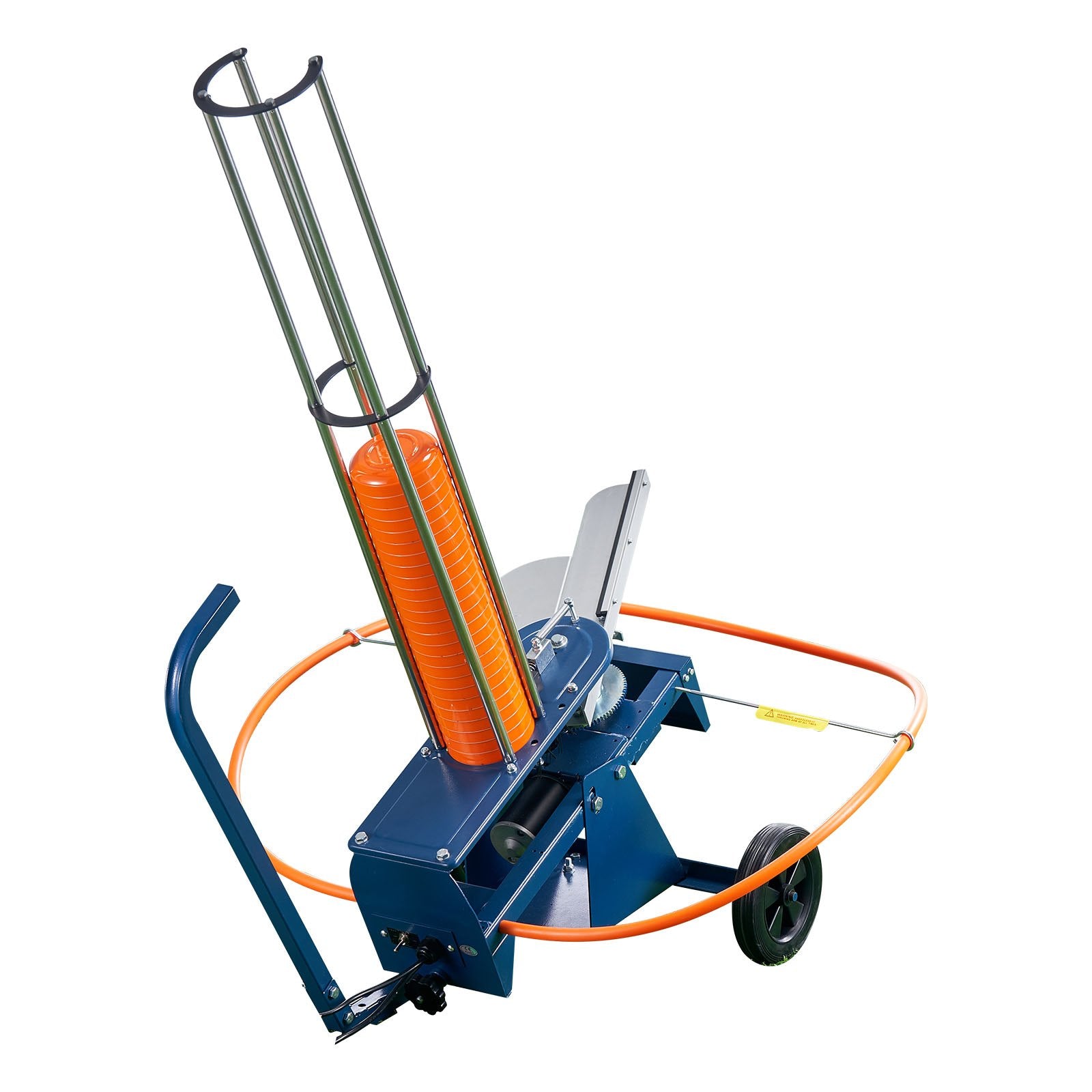 Automatic Clay Target Launcher on Wheels for Shooting Sports - 75-80 Clays, 55+ Yards, Adjustable Angle, Foot Pedal & Pull Handle