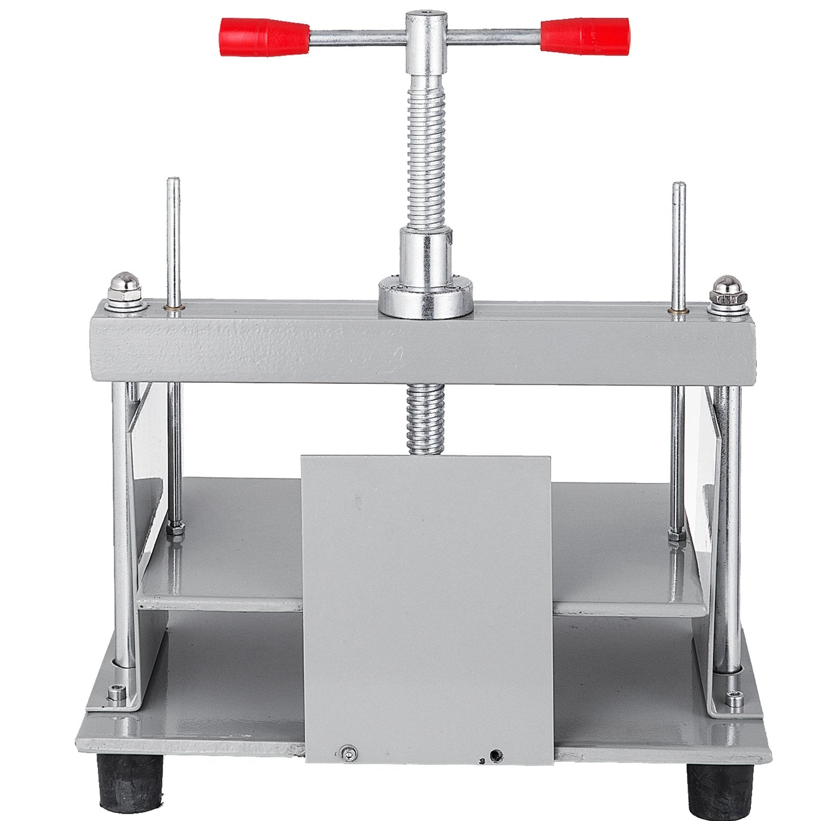 Heavy-Duty Manual Paper Press Machine, 12"x8.6" for A4 Papers with Thickened Steel Frame, Ideal for Papermaking, Bookbinding, and Flattening Tasks