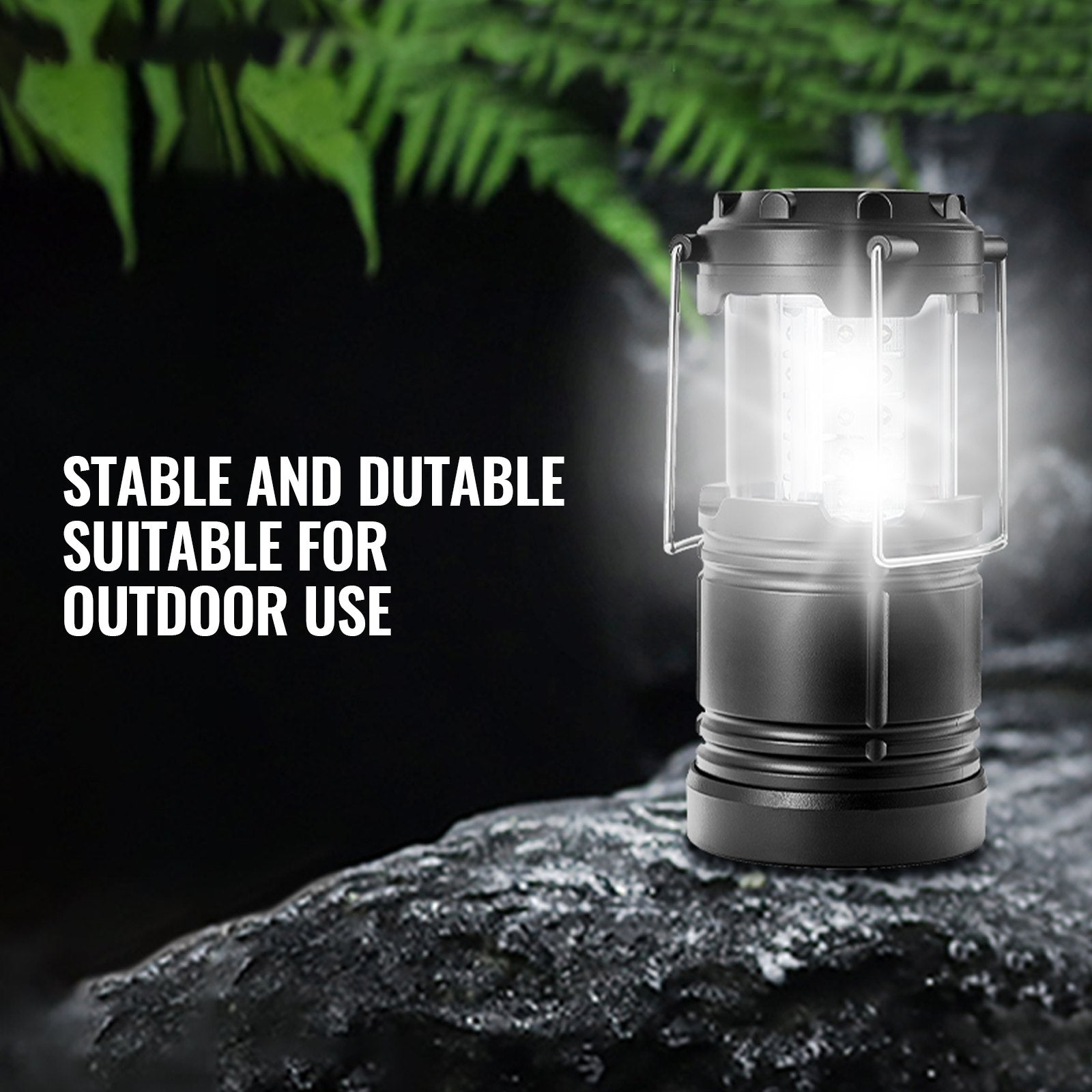 4 Pack LED Camping Lanterns with Magnetic Base, Lightweight Collapsible Design for Outdoor Adventures, Emergency Survival Lights for Hurricanes