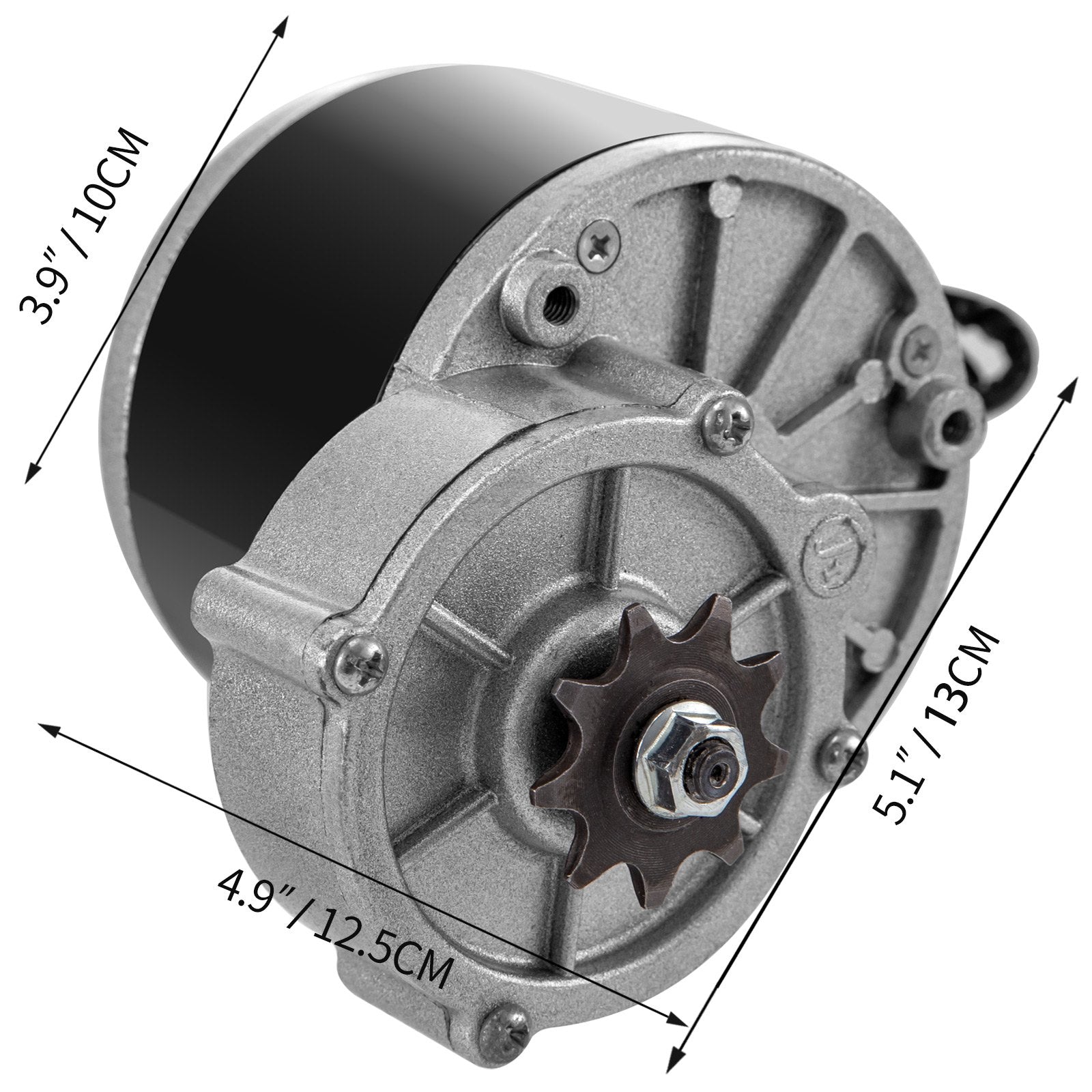 Electric Bicycle Conversion Kit: 250W 24V Geared Motor, 2700RPM, 14.3A with Twist Kit, Dual-Direction, Speed Controller for E-Bike & Scooter