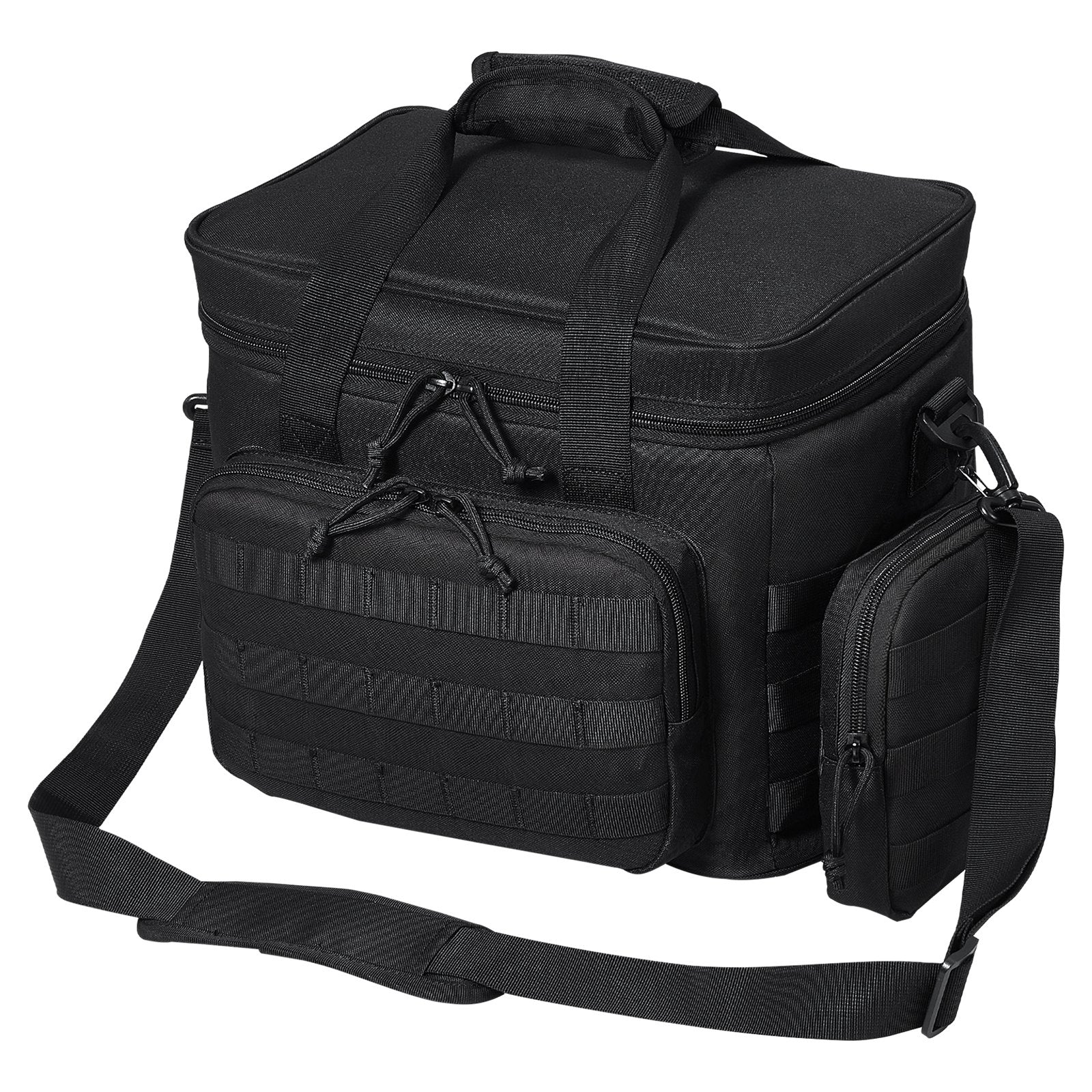 20L Tactical Cooler Bag with MOLLE System, Multi-Pocket Insulation, Removable Storage, Ideal for Office, Picnic, Hiking, Beach & More
