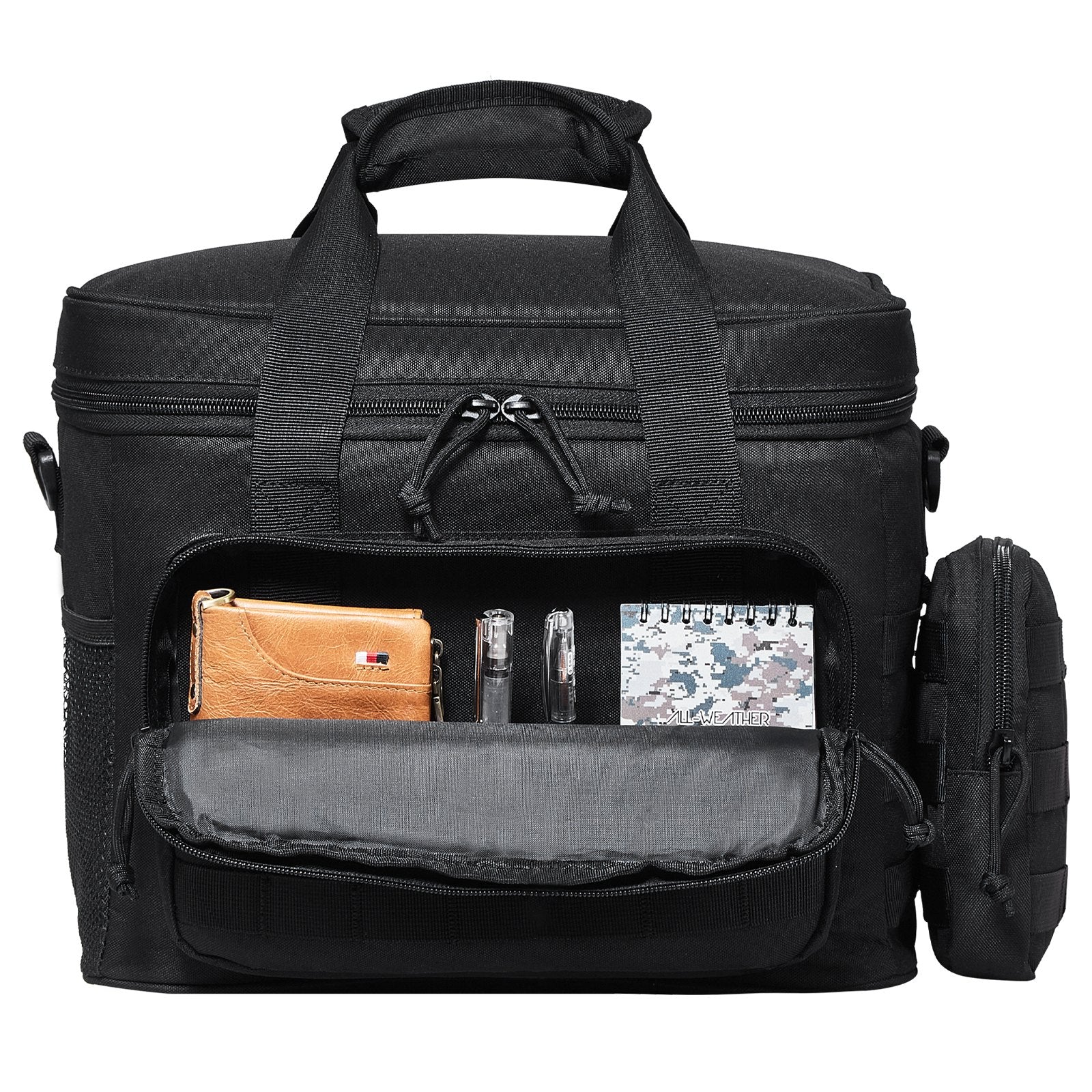 20L Tactical Cooler Bag with MOLLE System, Multi-Pocket Insulation, Removable Storage, Ideal for Office, Picnic, Hiking, Beach & More