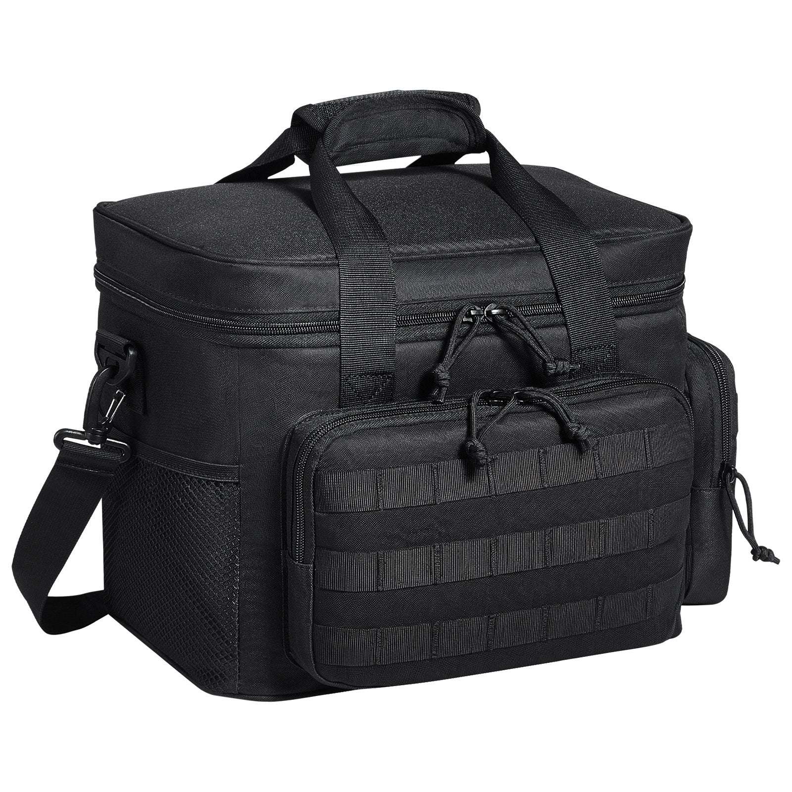 20L Tactical Cooler Bag with MOLLE System, Multi-Pocket Insulation, Removable Storage, Ideal for Office, Picnic, Hiking, Beach & More