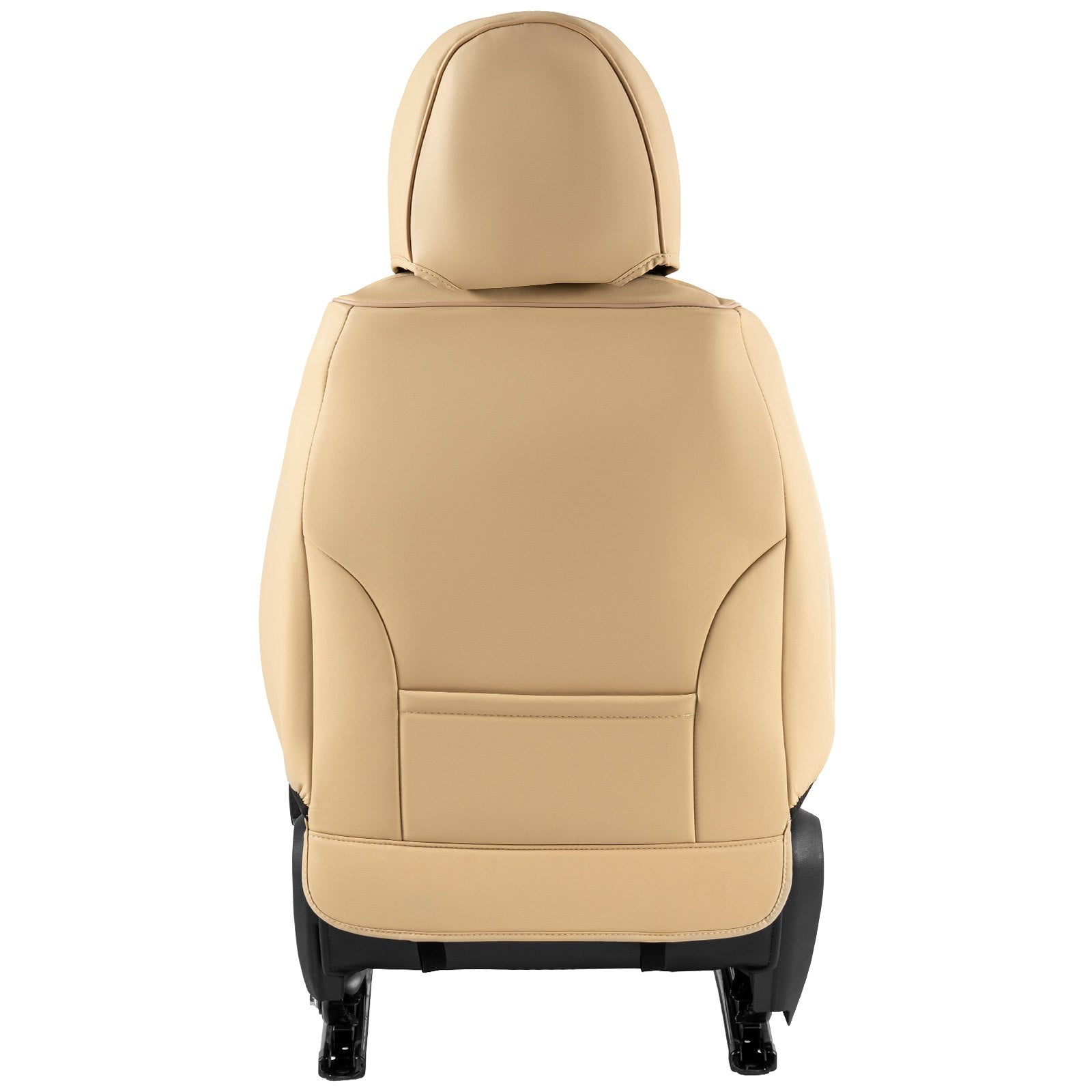 Premium Universal Faux Leather Car Seat Covers Set - 13pc Full Enclosed Design with Detachable Headrest, Airbag Safe for SUV, Truck, Car