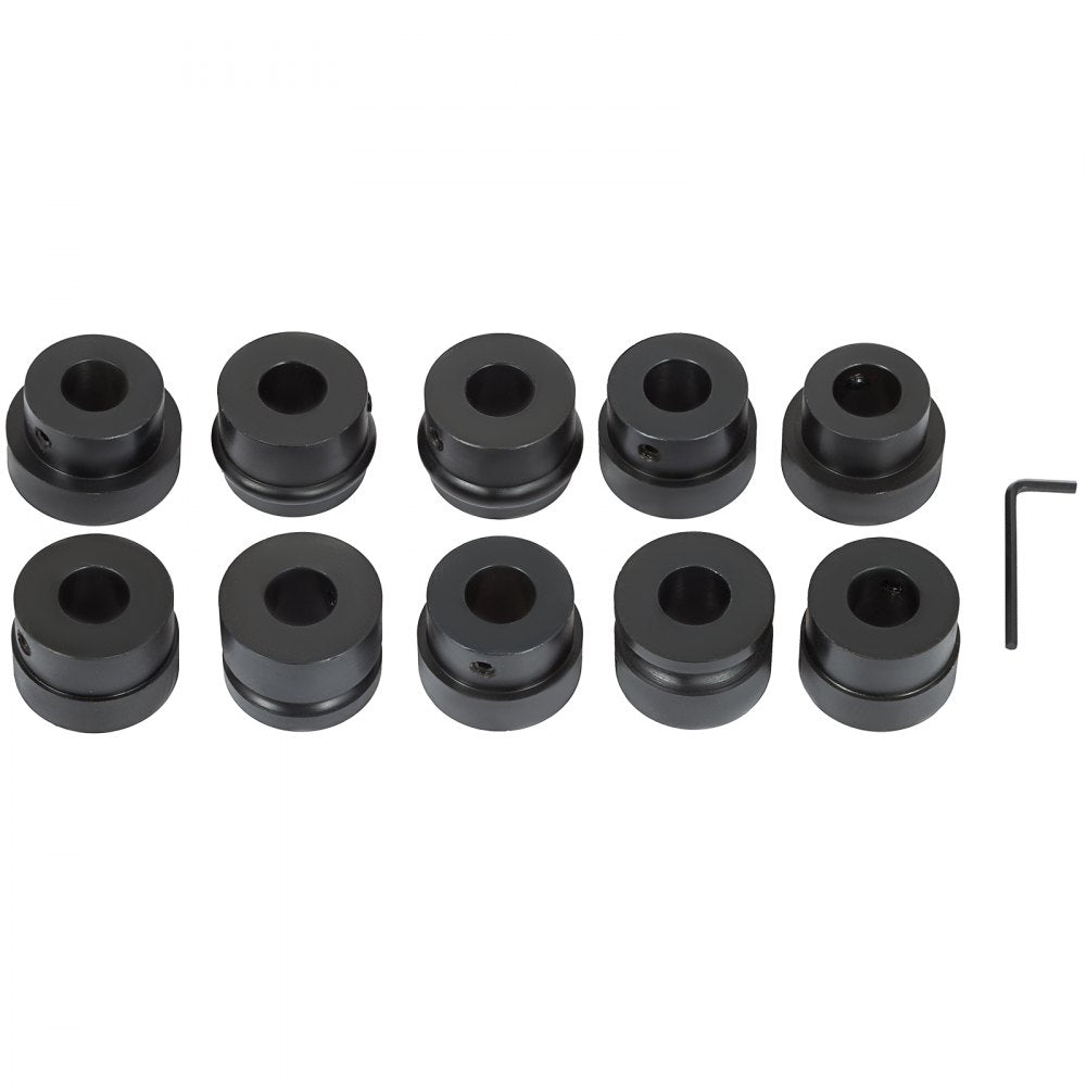 Versatile 18" Sheet Metal Bead Roller Machine with Rotary Swager and 6 Die Sets for Flexible Forming