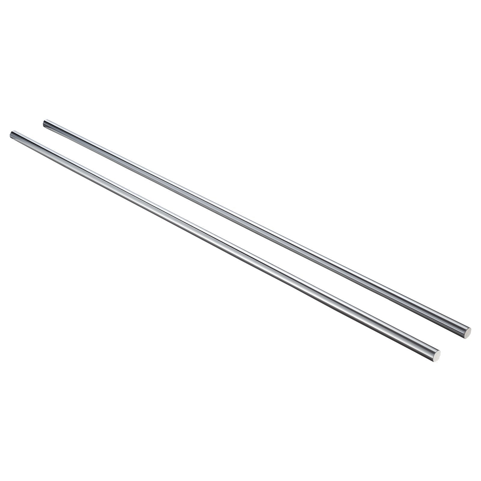 2PCS High Precision Linear Motion Rods, 20mm x 1200mm, SFC20 Carbon Steel Shafts, Anti-Rust, Ideal for CNC Cutting, Grinding, Milling, Drilling Machines