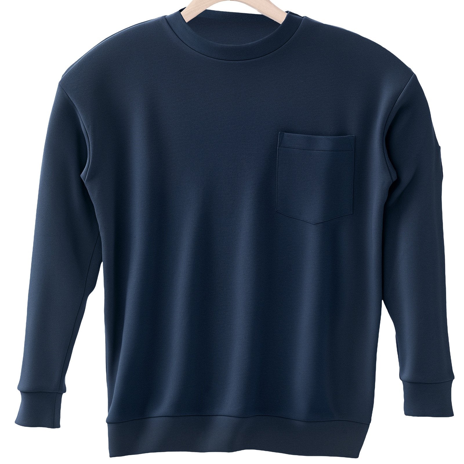 Men's 2XL Flame Resistant Work Shirt - Navy Blue, Lightweight 7 oz Breathable Cotton, Pre-Shrunk, Ideal for Welders & Electricians