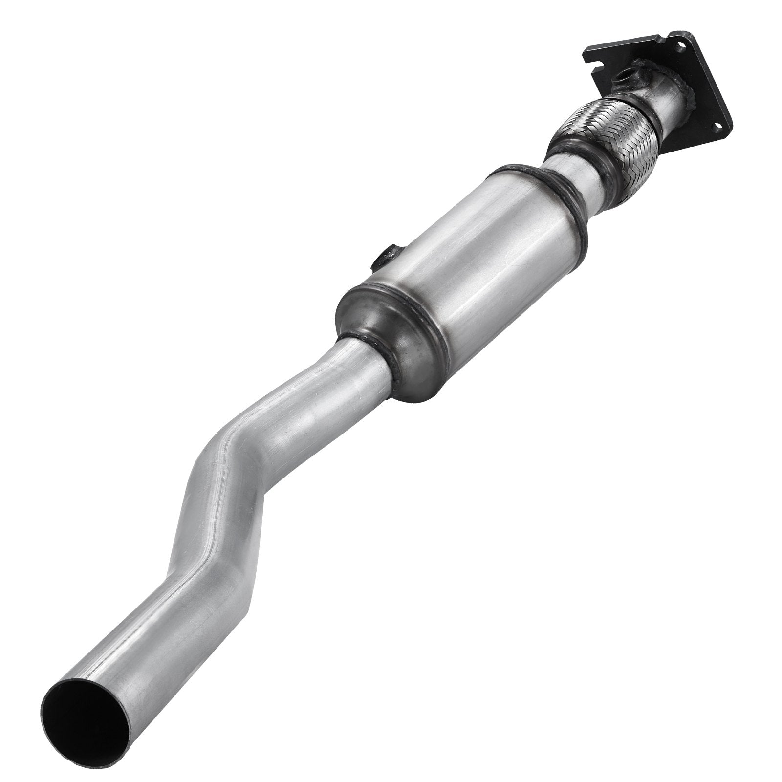 Stainless Steel Catalytic Converter for Chrysler 200/Dodge Avenger/Jeep Compass 2.4L L4 – Front Exhaust Gas Purification, OE 54735 Compliant