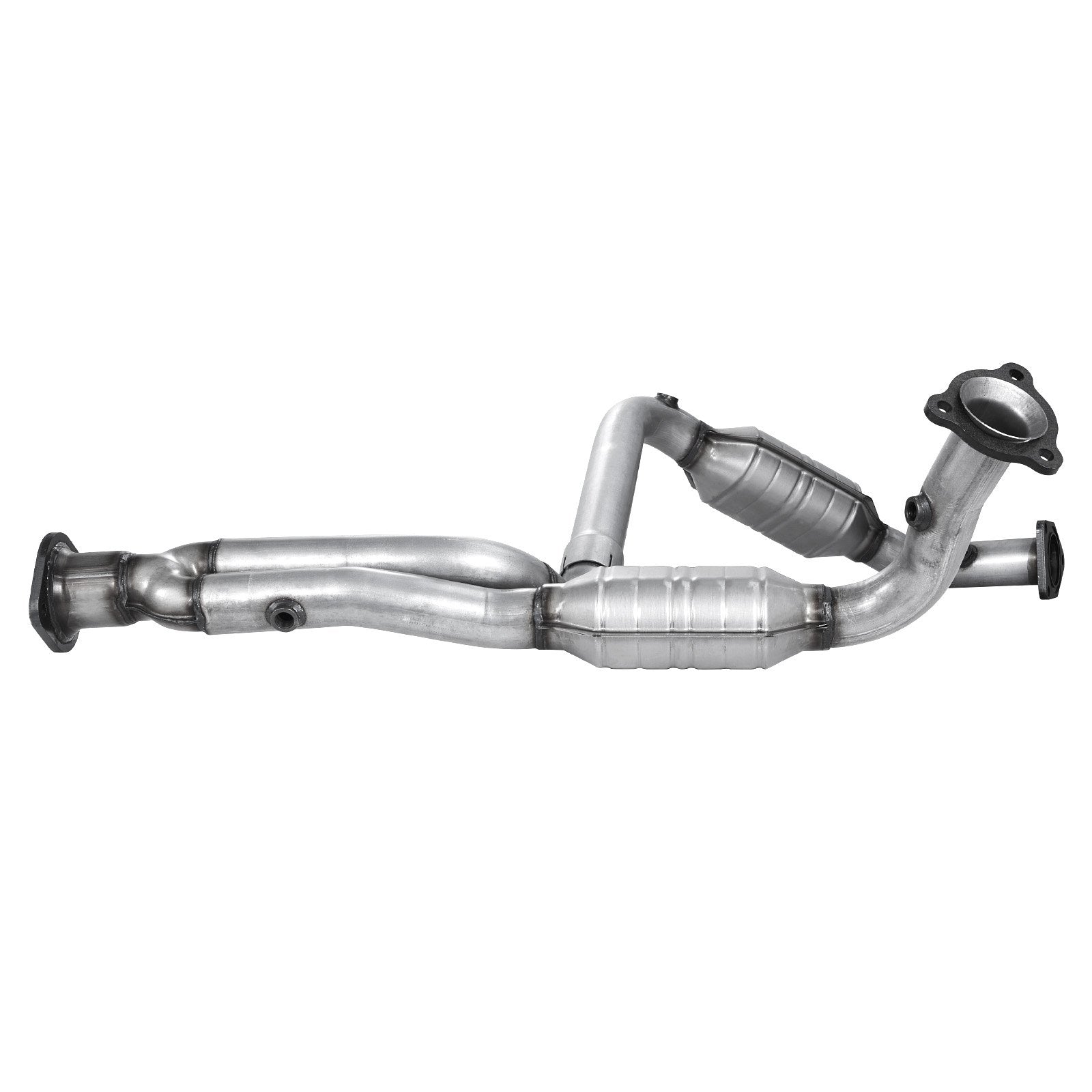 Catalytic Converter for Cadillac & Chevy V6/V8 - Front/Left/Right OE 15756278, OBD III, High Efficiency, Durable Silver Replacement